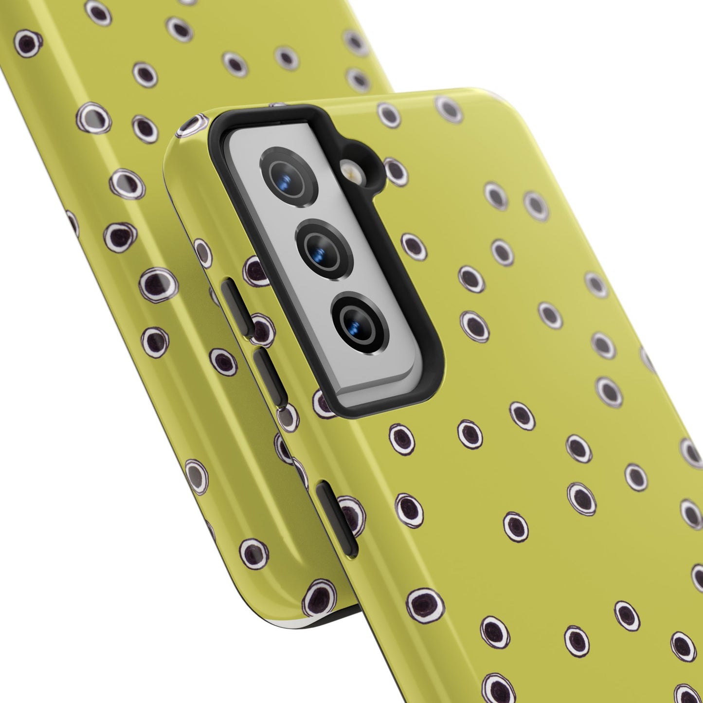 Halo Dots Green Phone Case