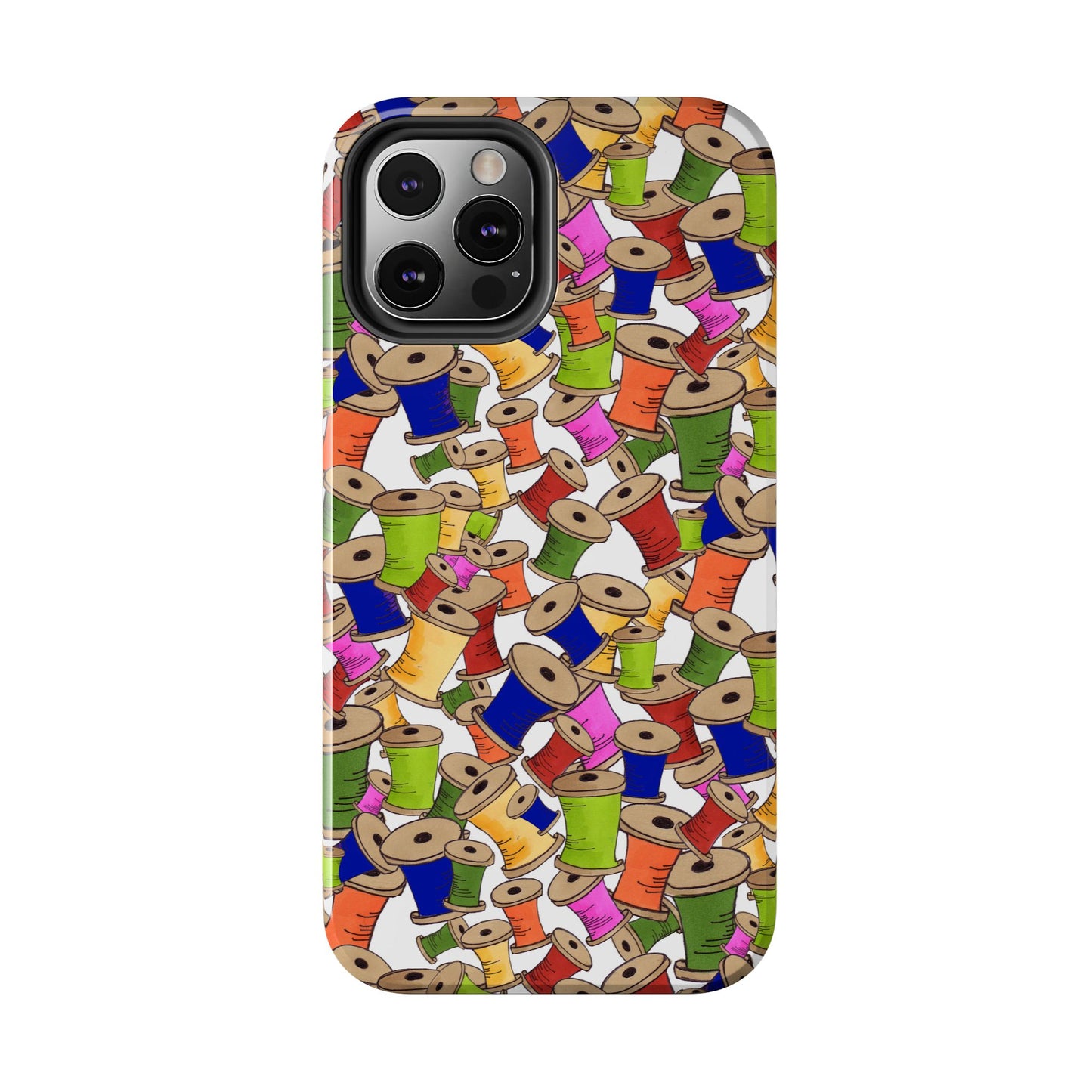 Spoolopoly White Phone Case