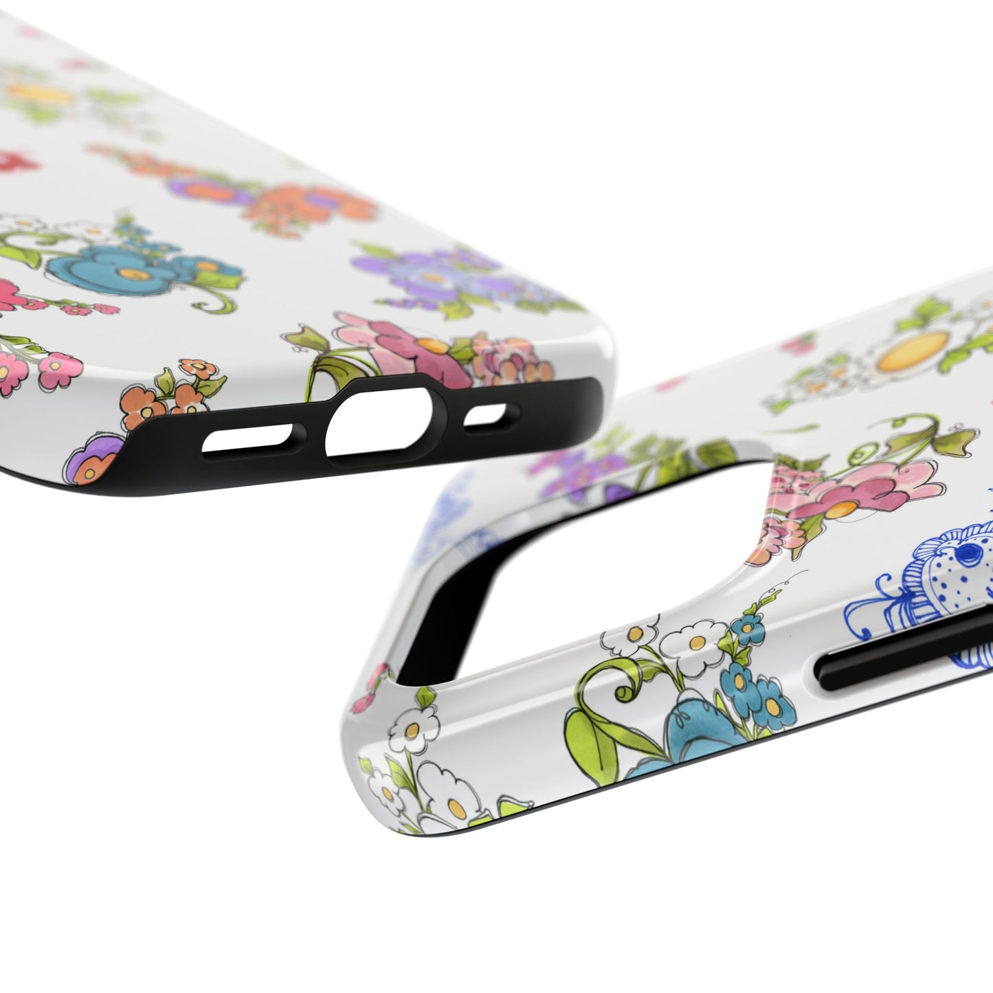 Mixed Bouquets White Phone Case