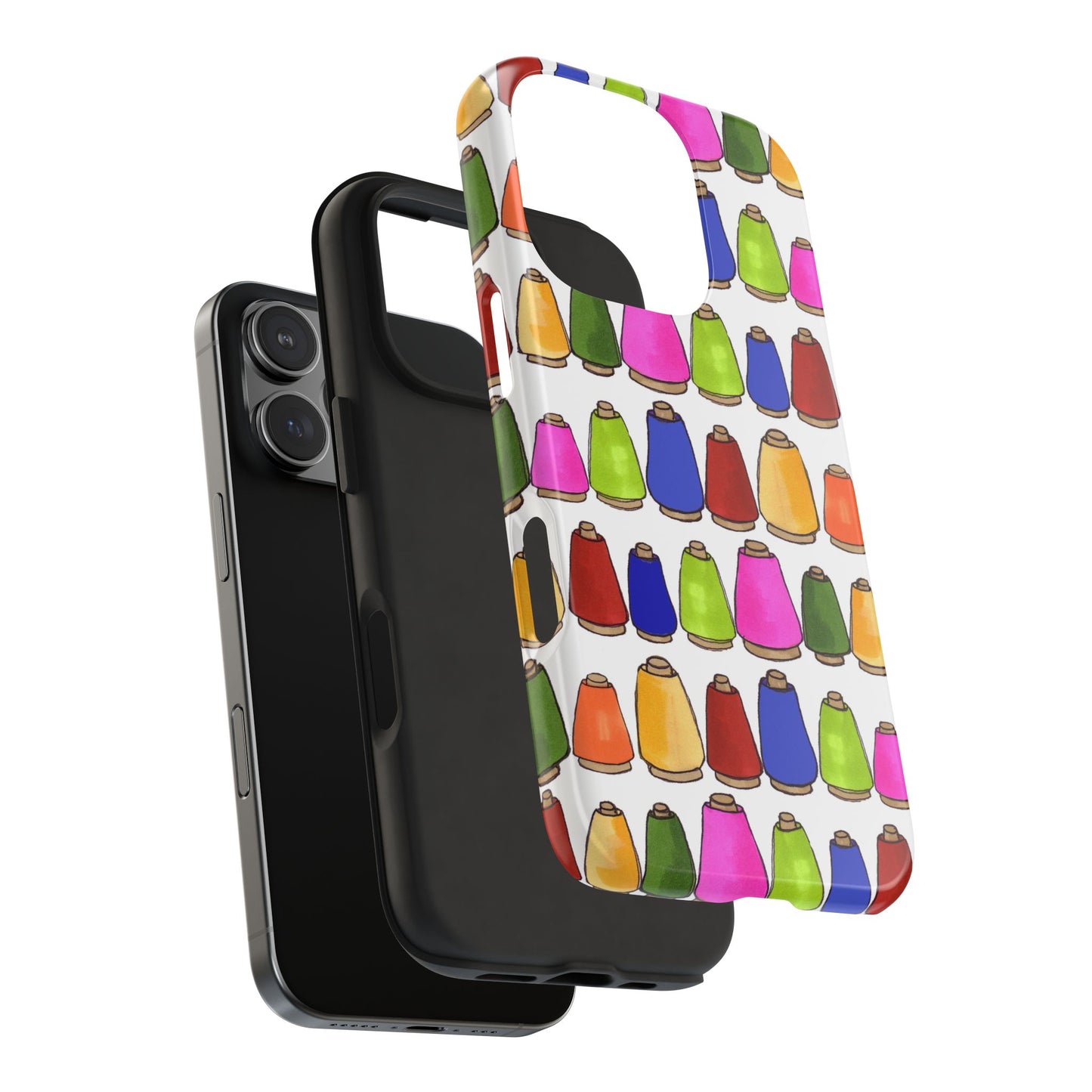 Coneiferous White / Multi Phone Case