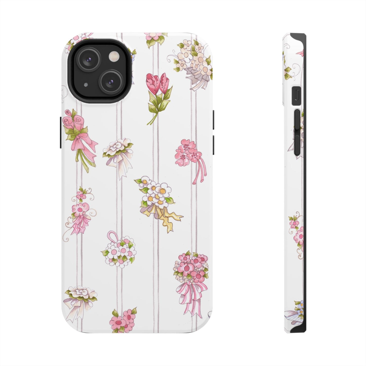 Bouquet Stripe Phone Case