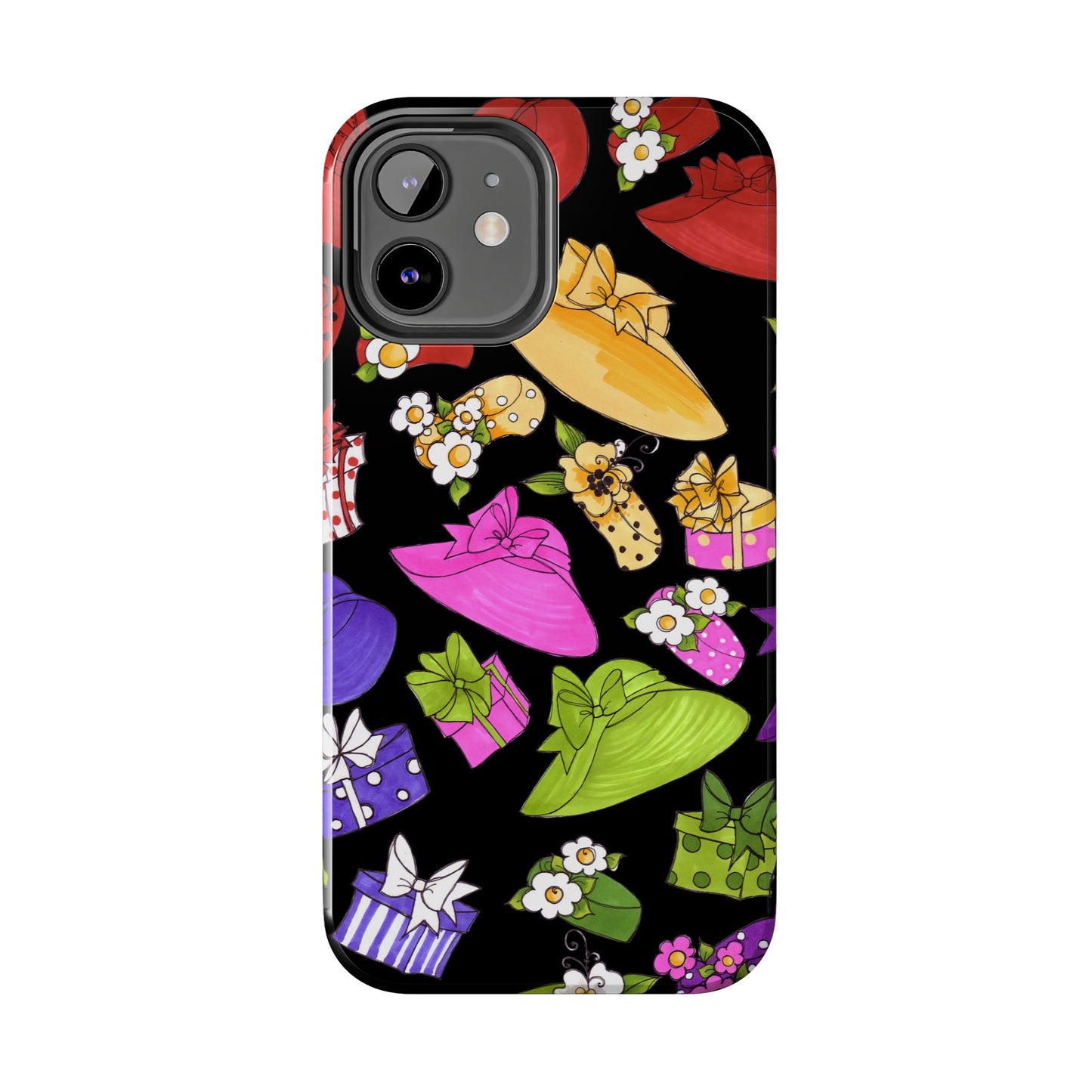 Accessories Tossed Black Phone Case
