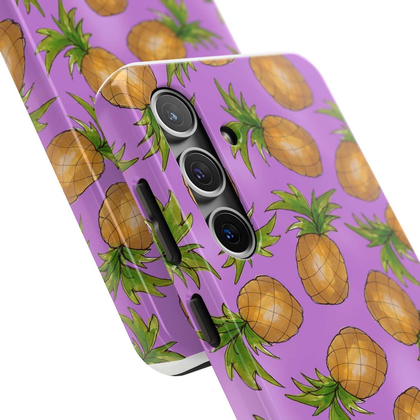 Pineapple Toss Lilac Phone Case