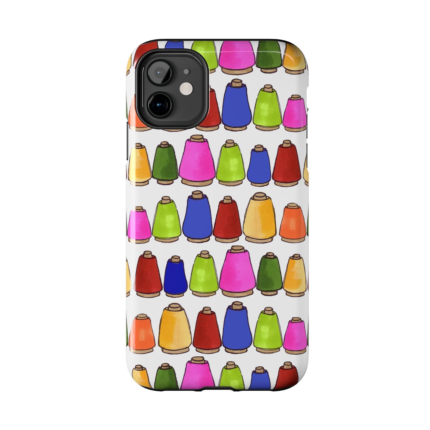 Coneiferous White / Multi Phone Case