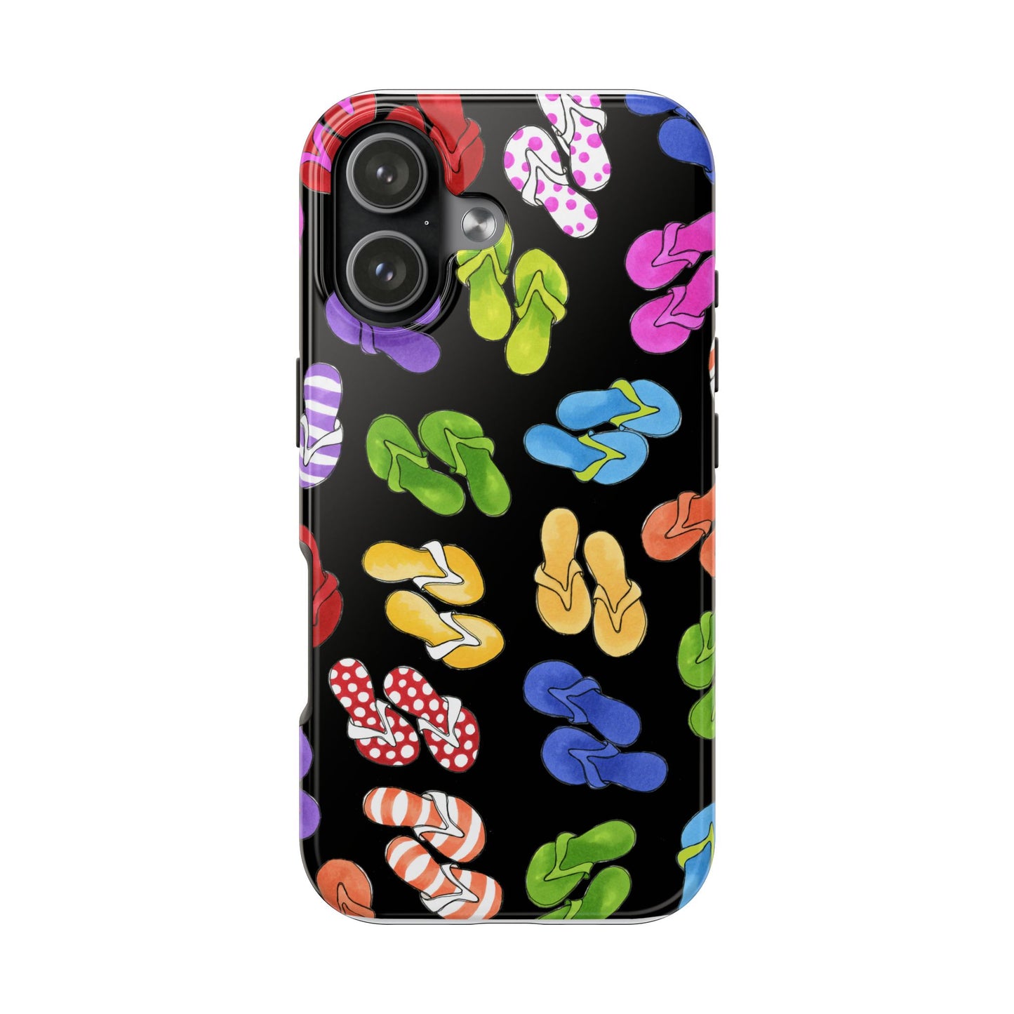 Fun Flops Black Phone Case