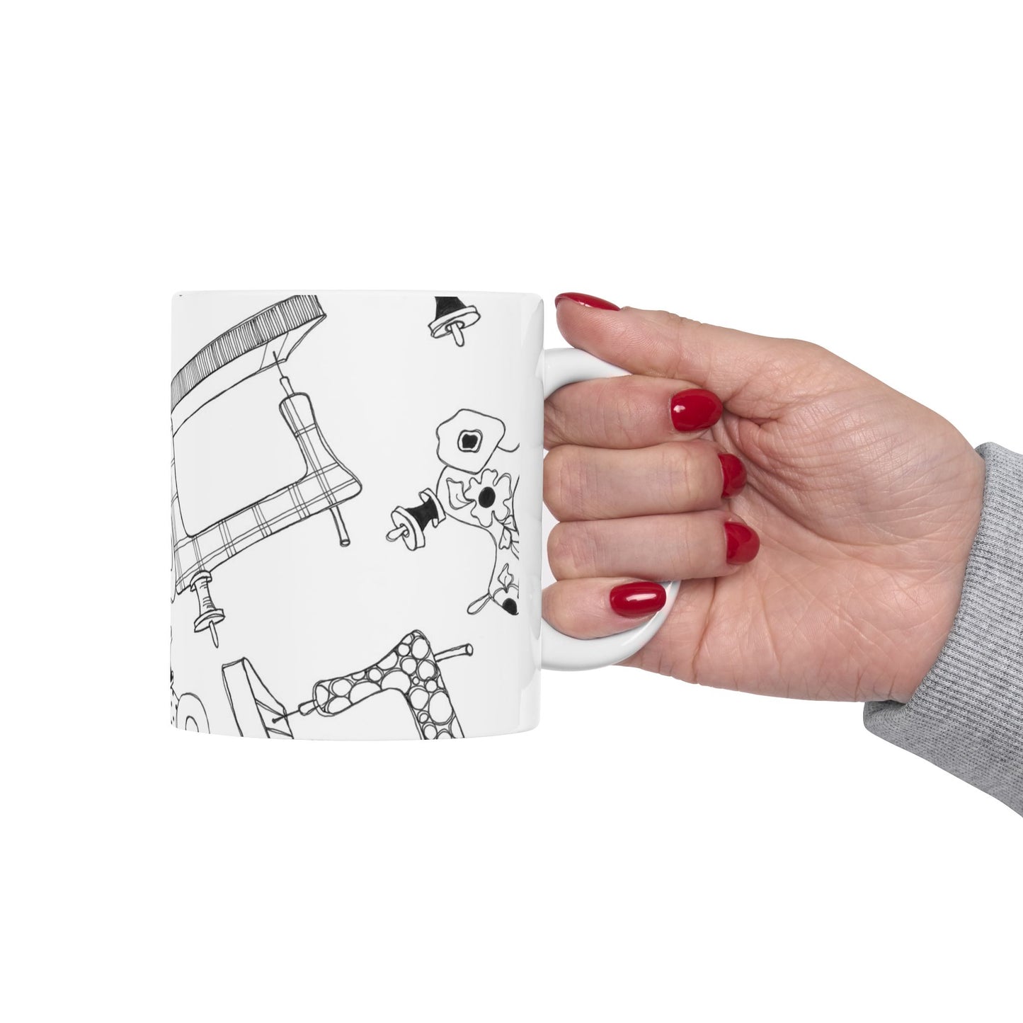 Sew Essential White Cup