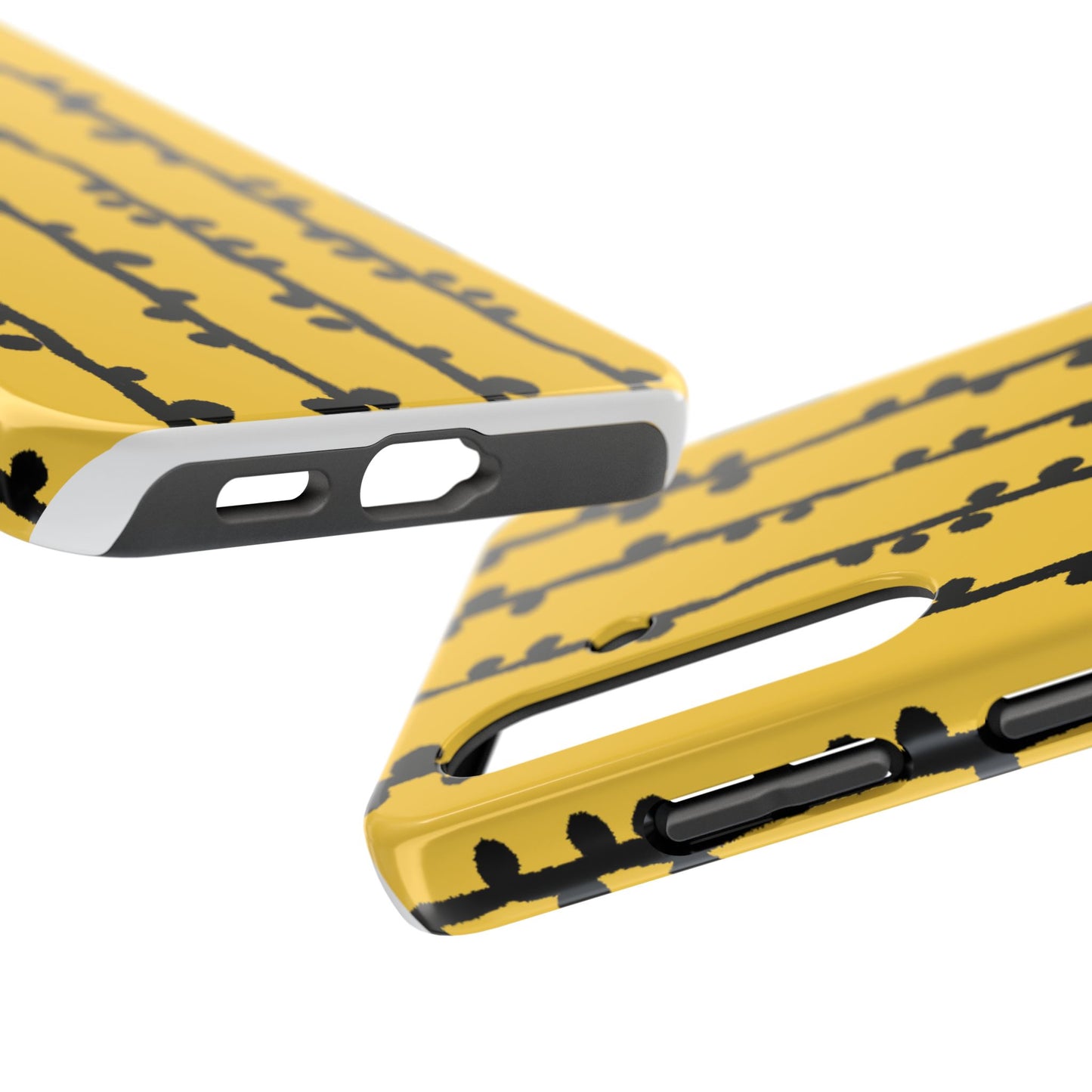 Loopy Stripe Yellow Phone Case