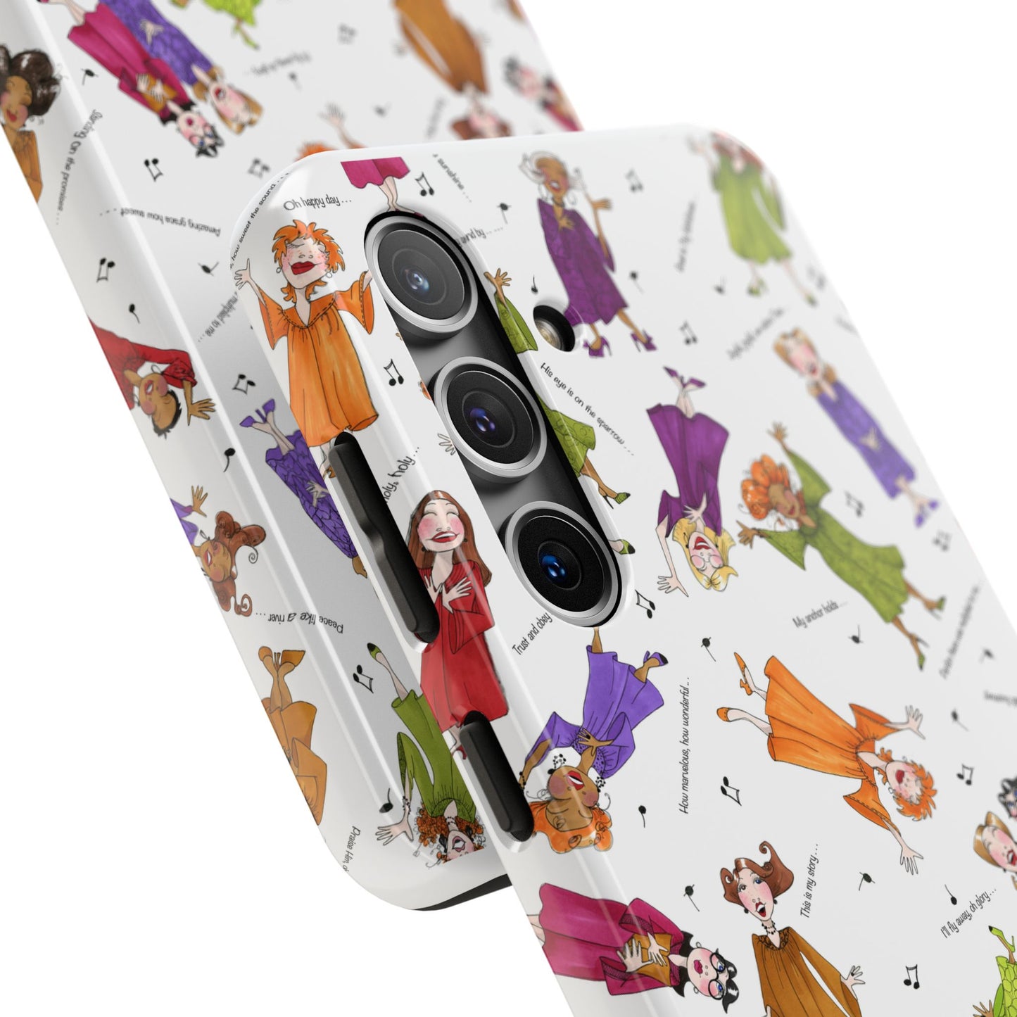 Sing it Sister White Phone Case