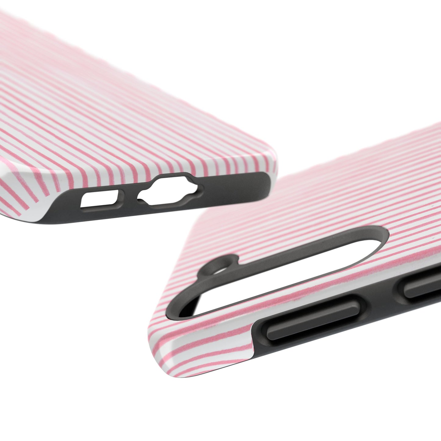 Candy Stripe White / Pink Phone Case