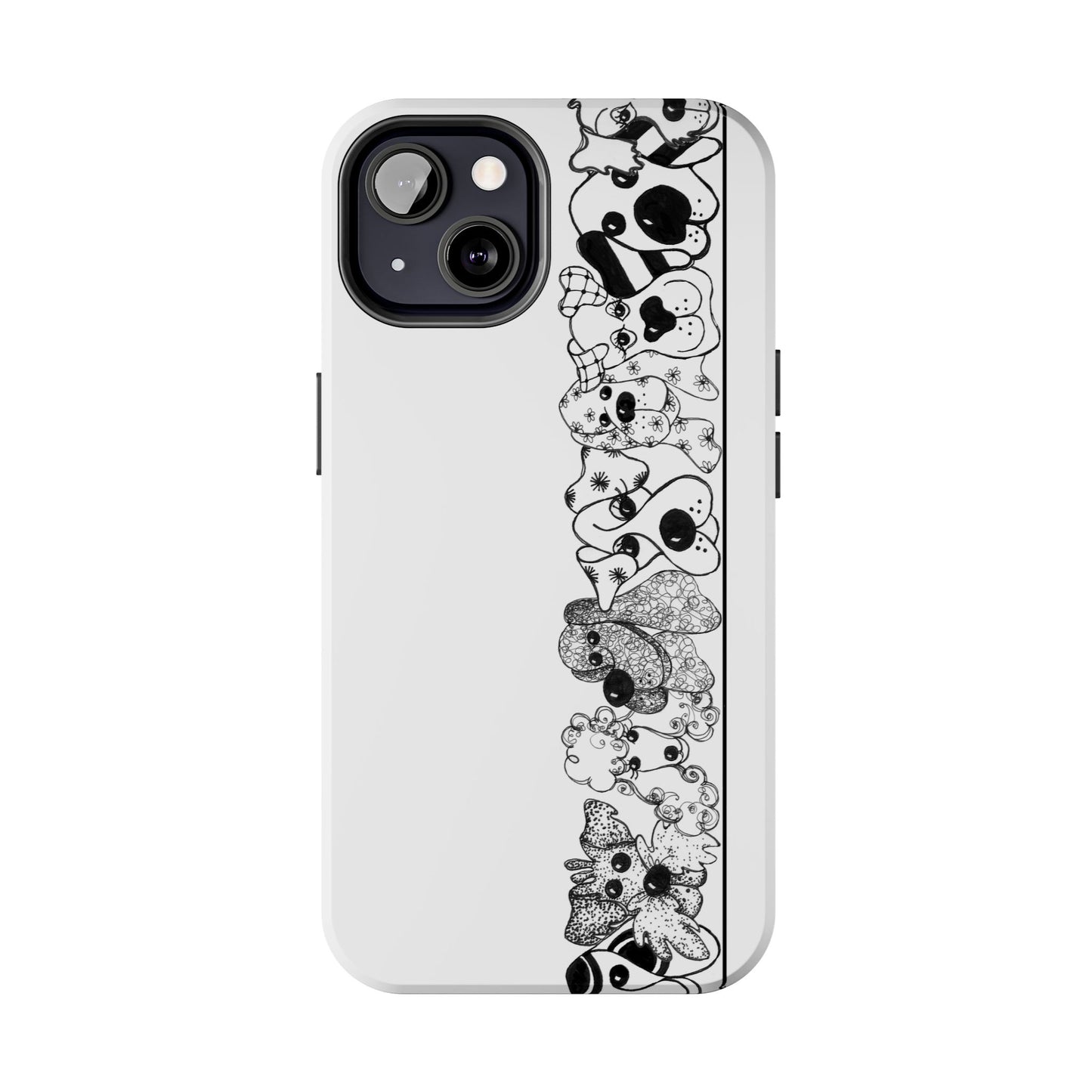 Doggie Dear Border Phone Case