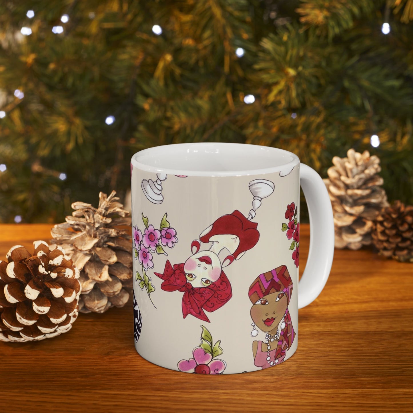 Buds & Busts Tossed Multi Cup