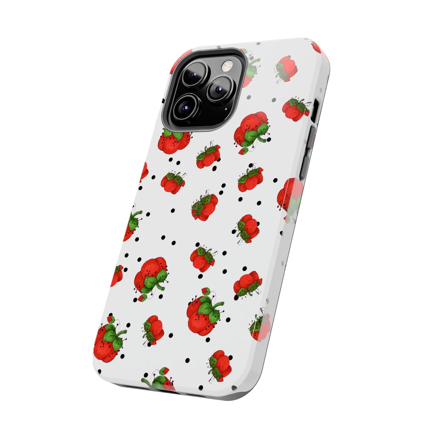 Pin Dots White Phone Case