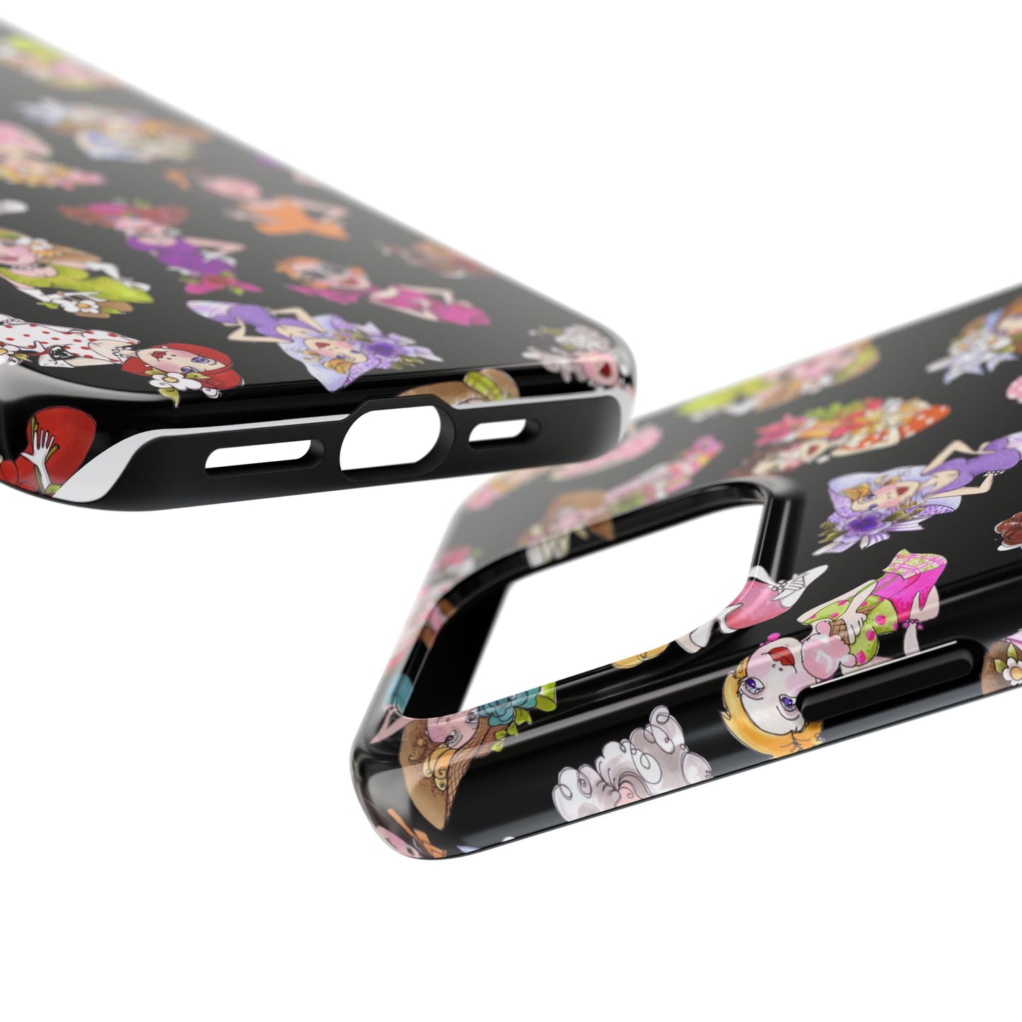 Fast Women Tossed Black Phone Case