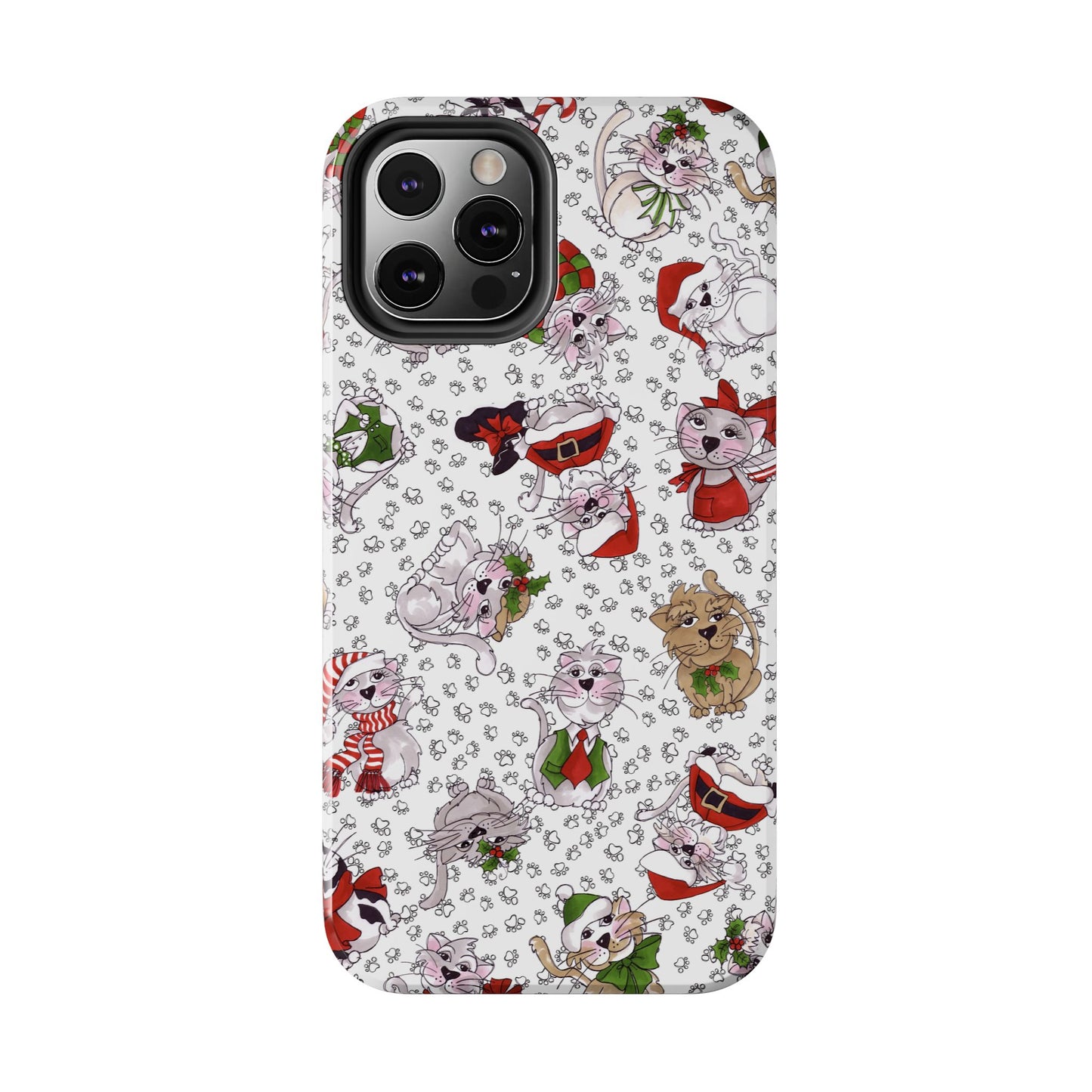 Kitty Blizzard White Phone Case