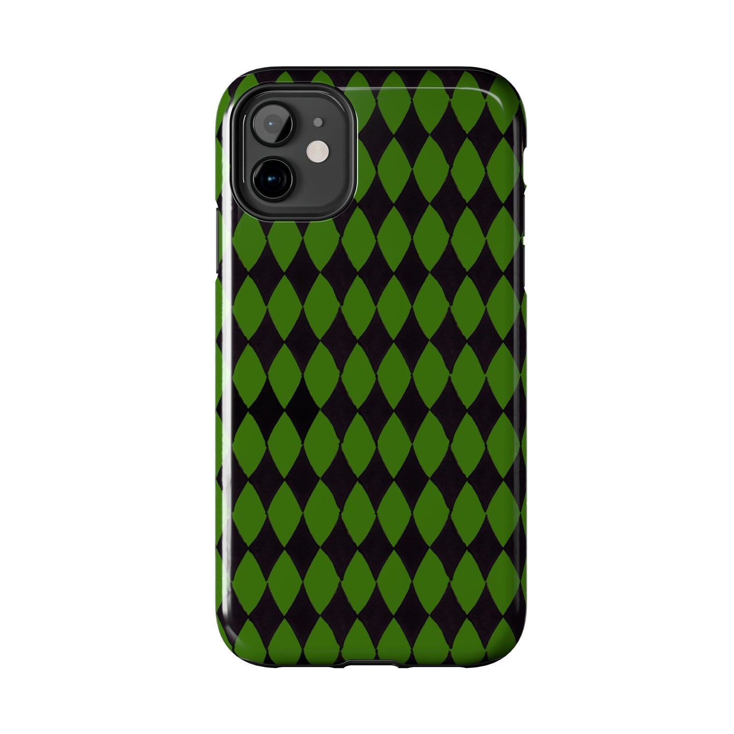 Diamond Green / Black Phone Case