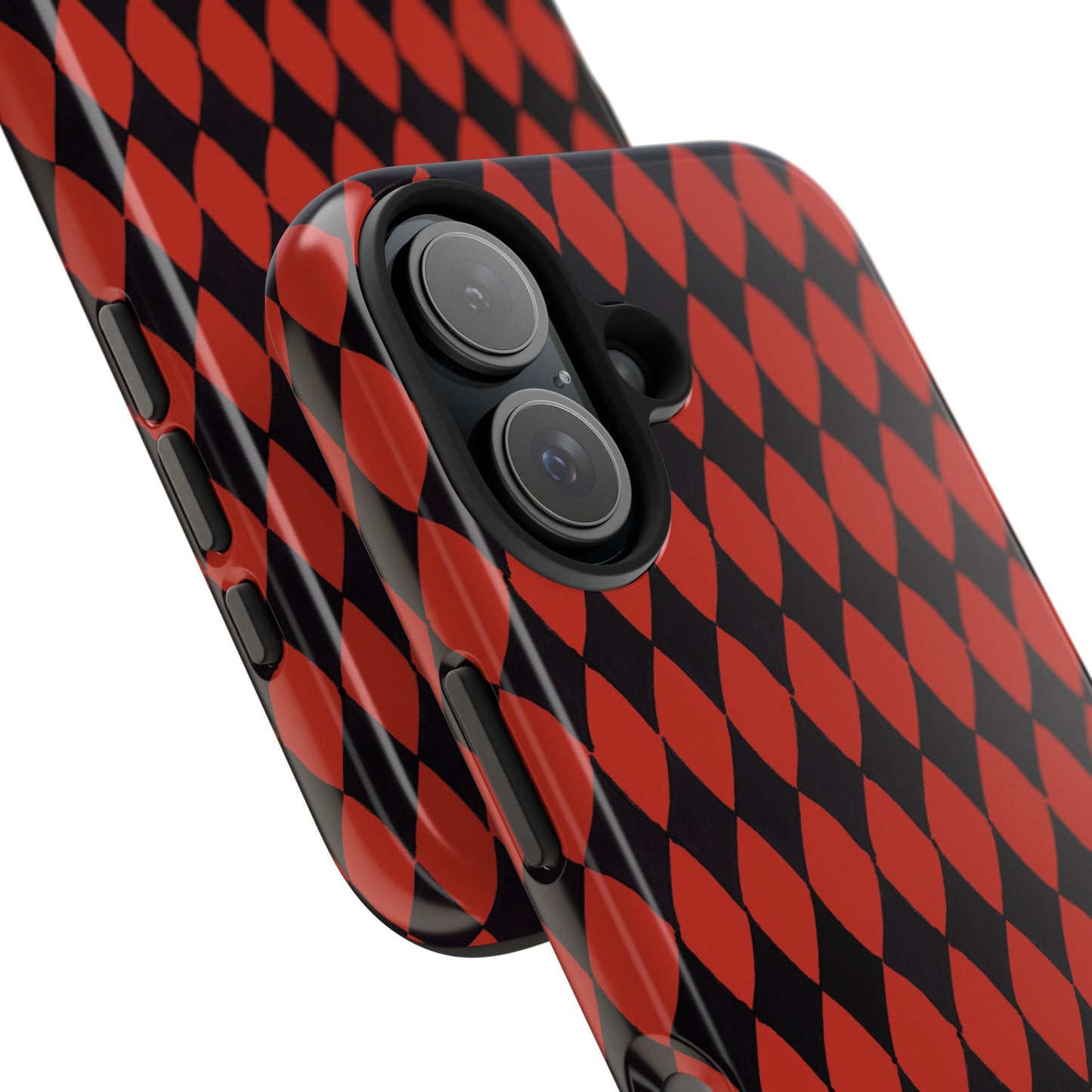 Diamond Red / Black Phone Case
