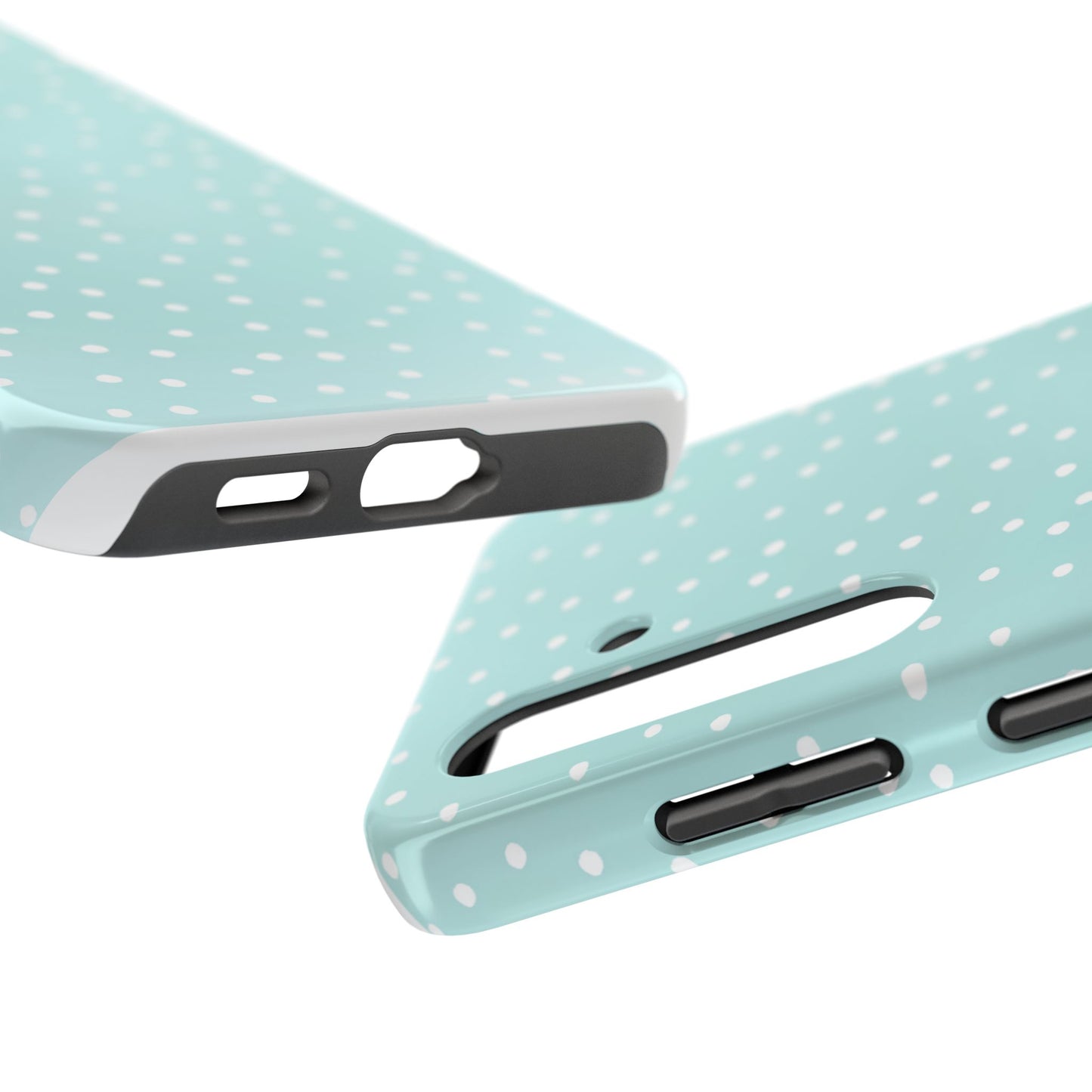 Petite Dots Seafoam / White Phone Case