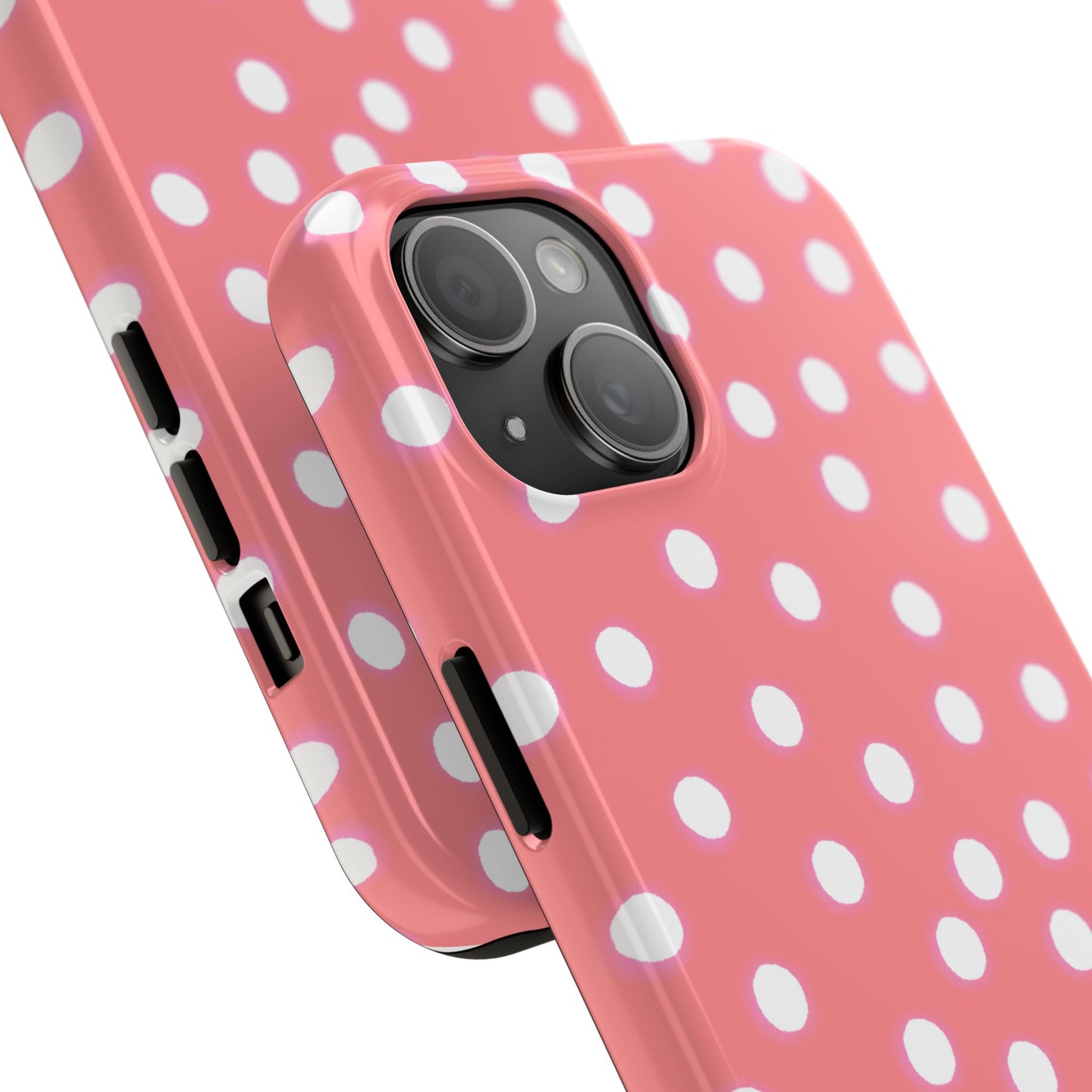 Plump Dots Coral Phone Case