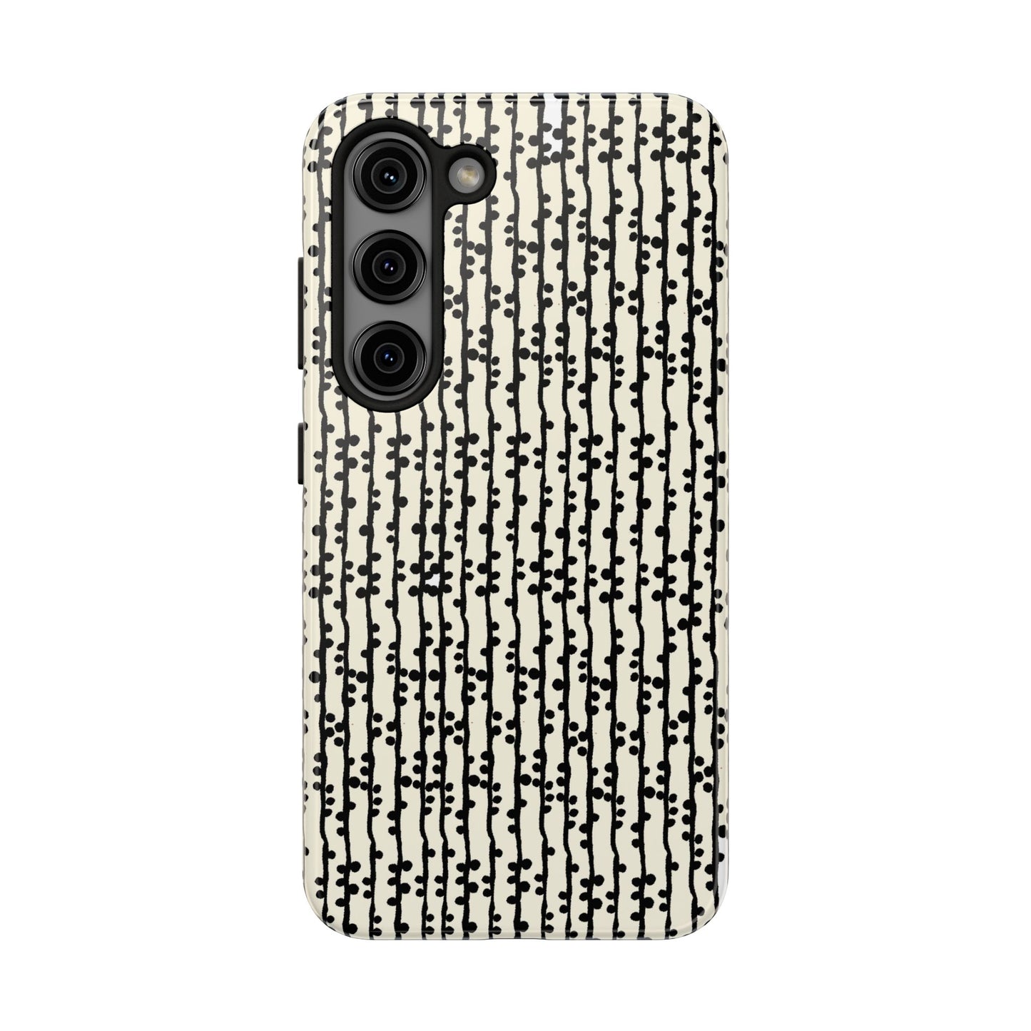 Loopy Stripe Bone Phone Case