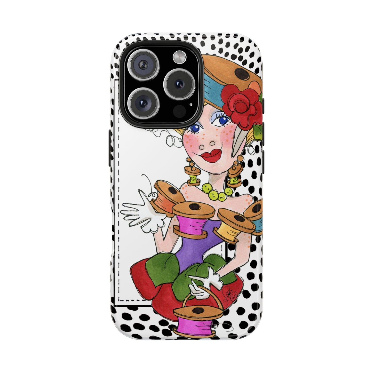 Sew Enthusiastic Phone Case