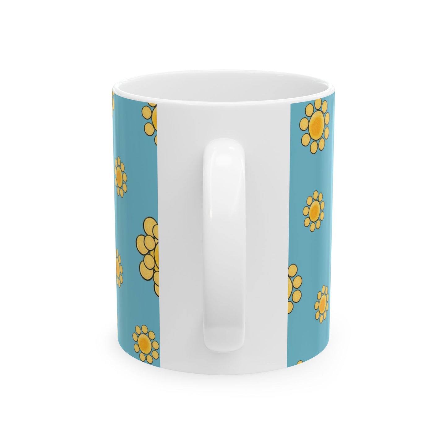 Bandana Dots Turquoise Cup