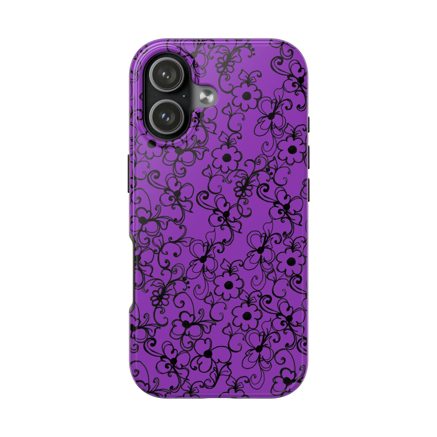 Daisy Jungle Purple Phone Case