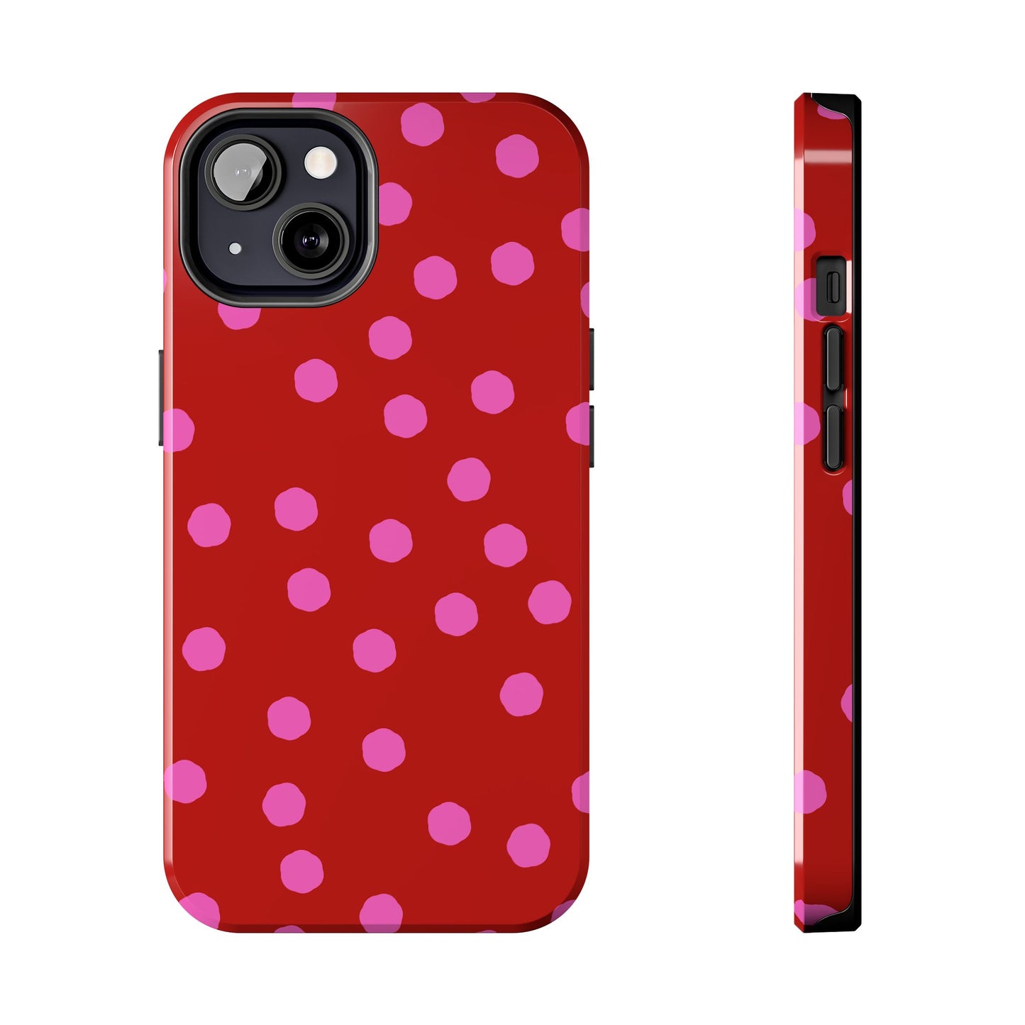 Jumbo Dots Red / Pink Phone Case
