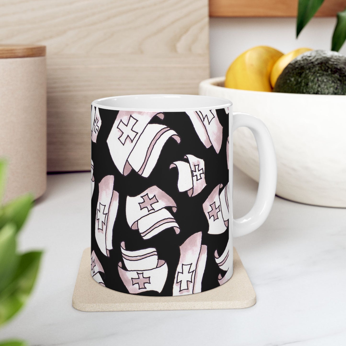 Happy Hat Black Cup