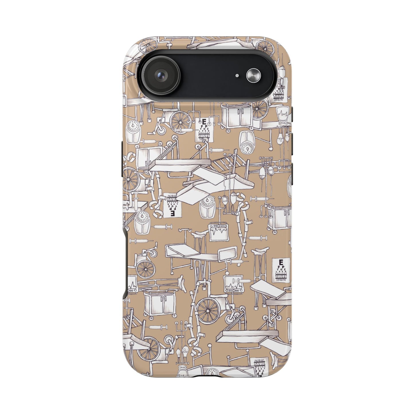 Essentials Khaki / White Phone Case