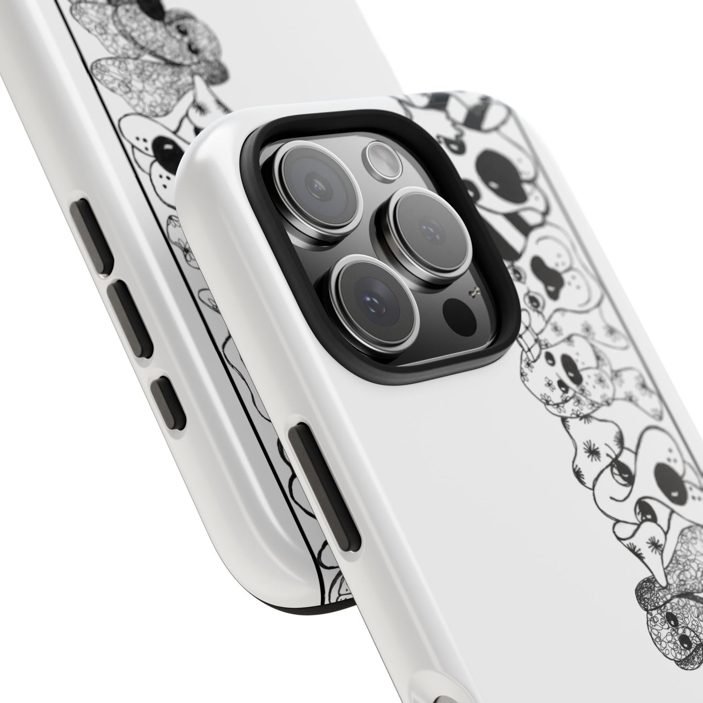 Doggie Dear Border Phone Case