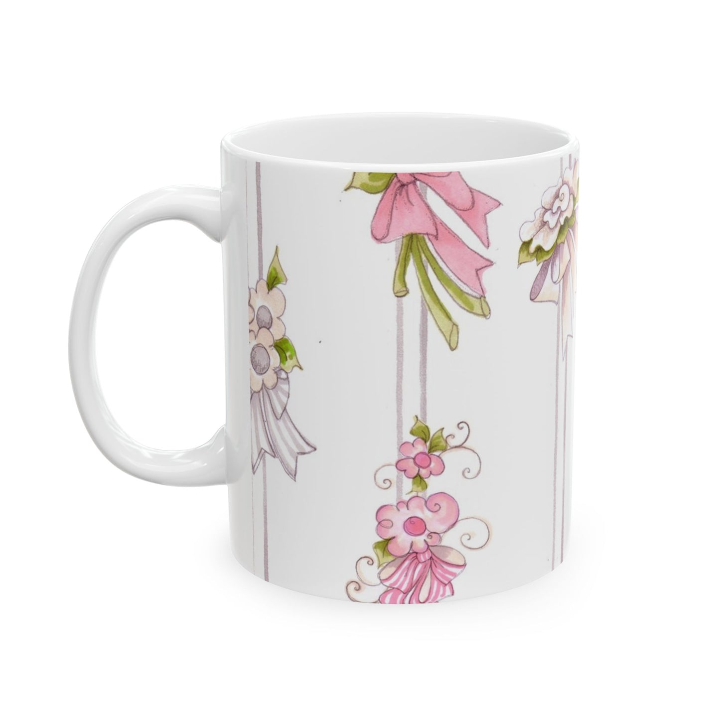 Bouquet Stripe Cup