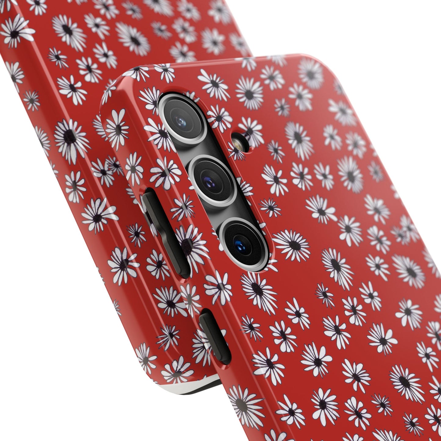 Random Daisy Red / White Phone Case