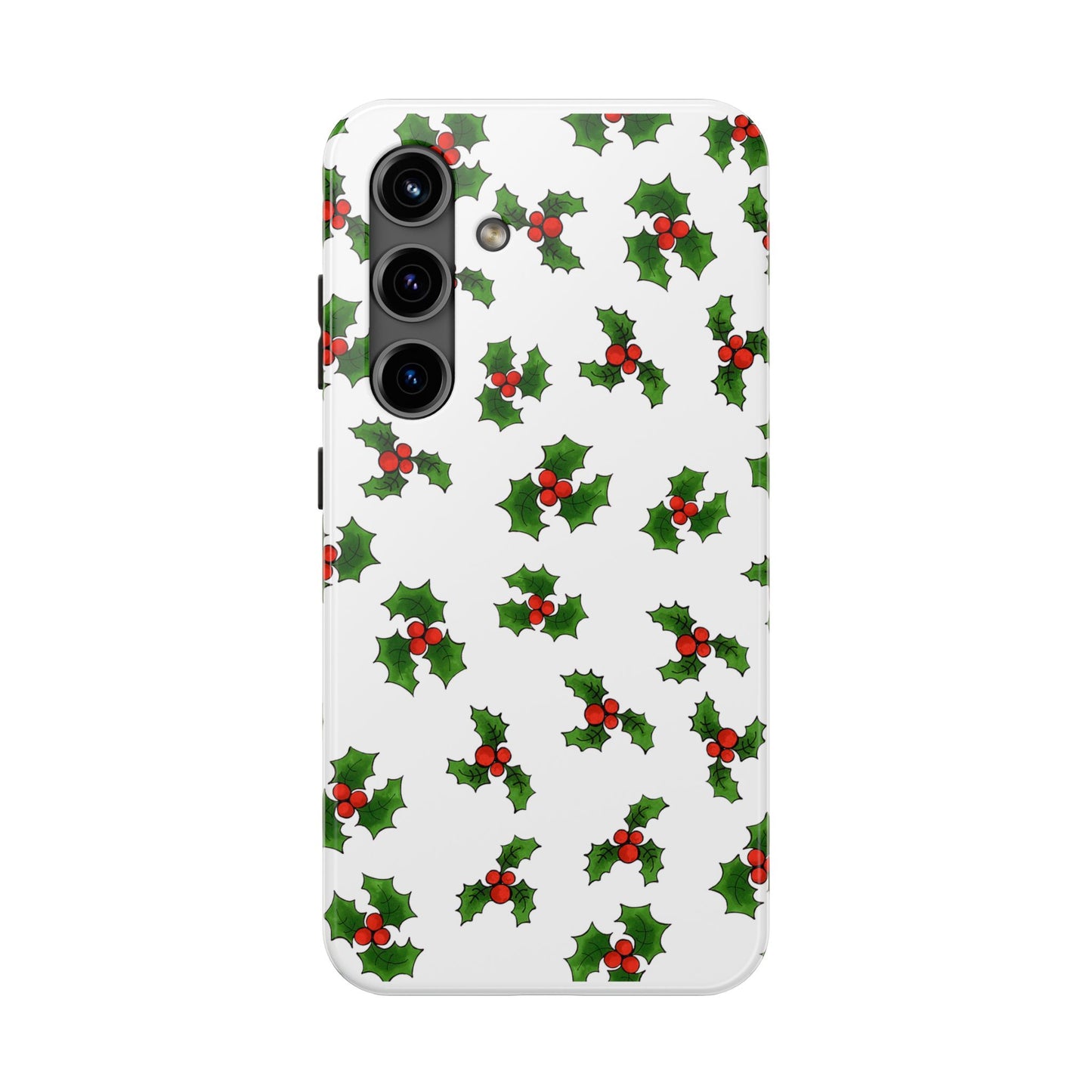 Lotsa Holly White Phone Case
