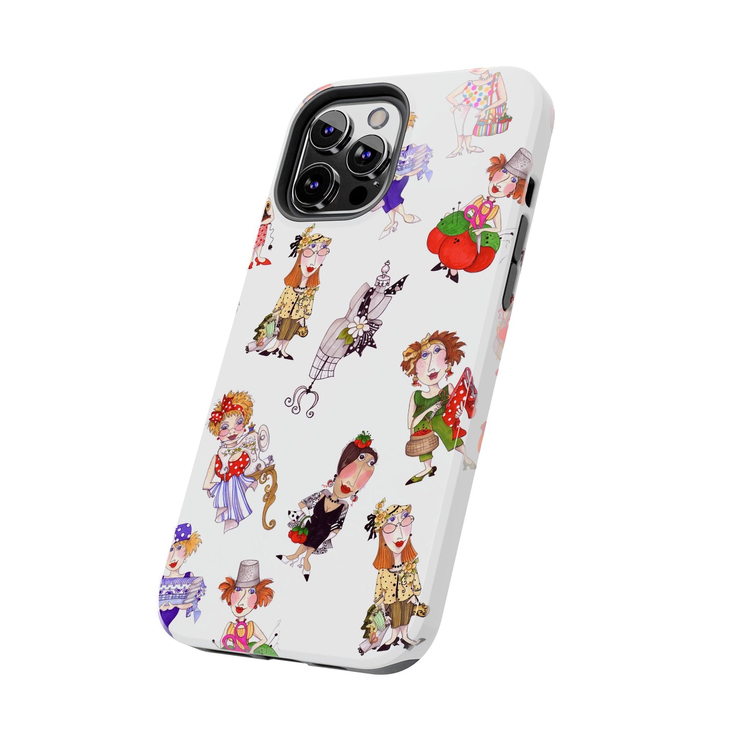 Sewphisticates White Phone Case