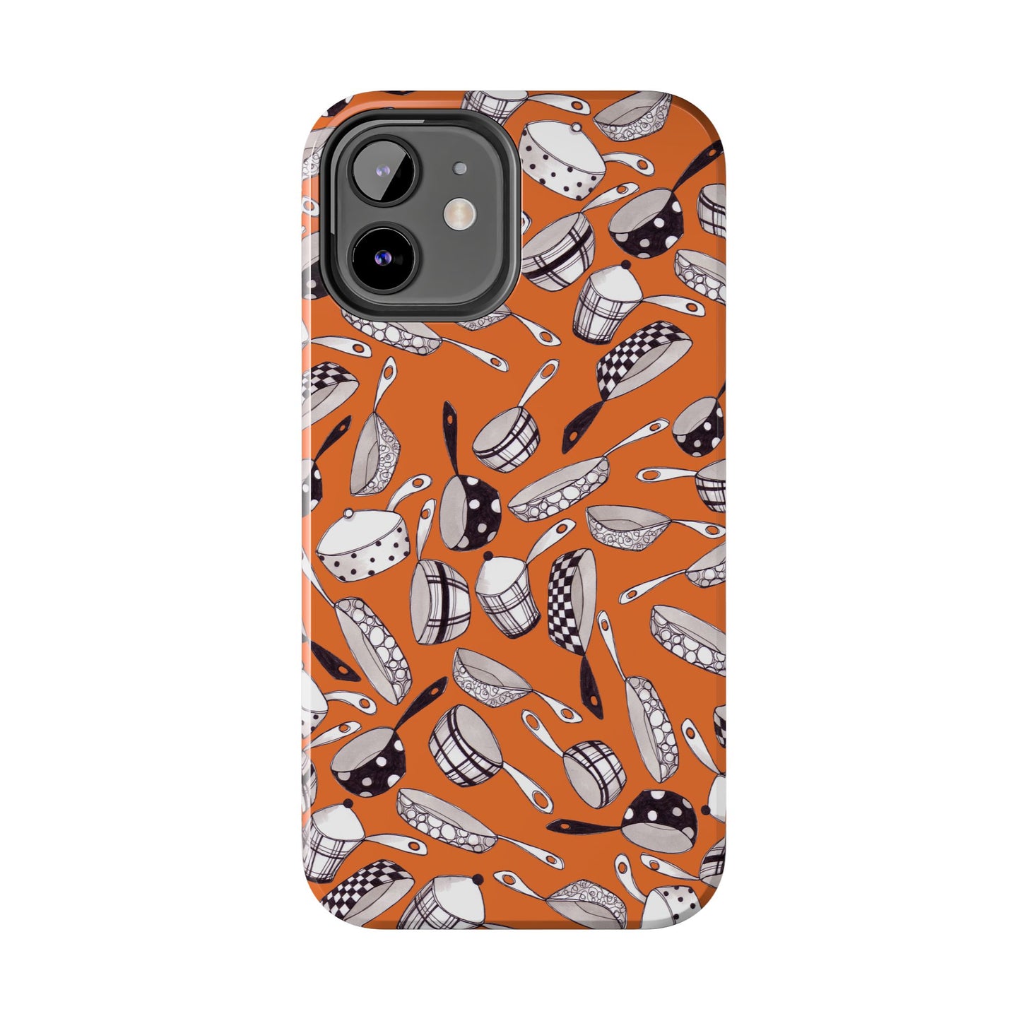 Pots & Pans Flyin' Orange Phone Case