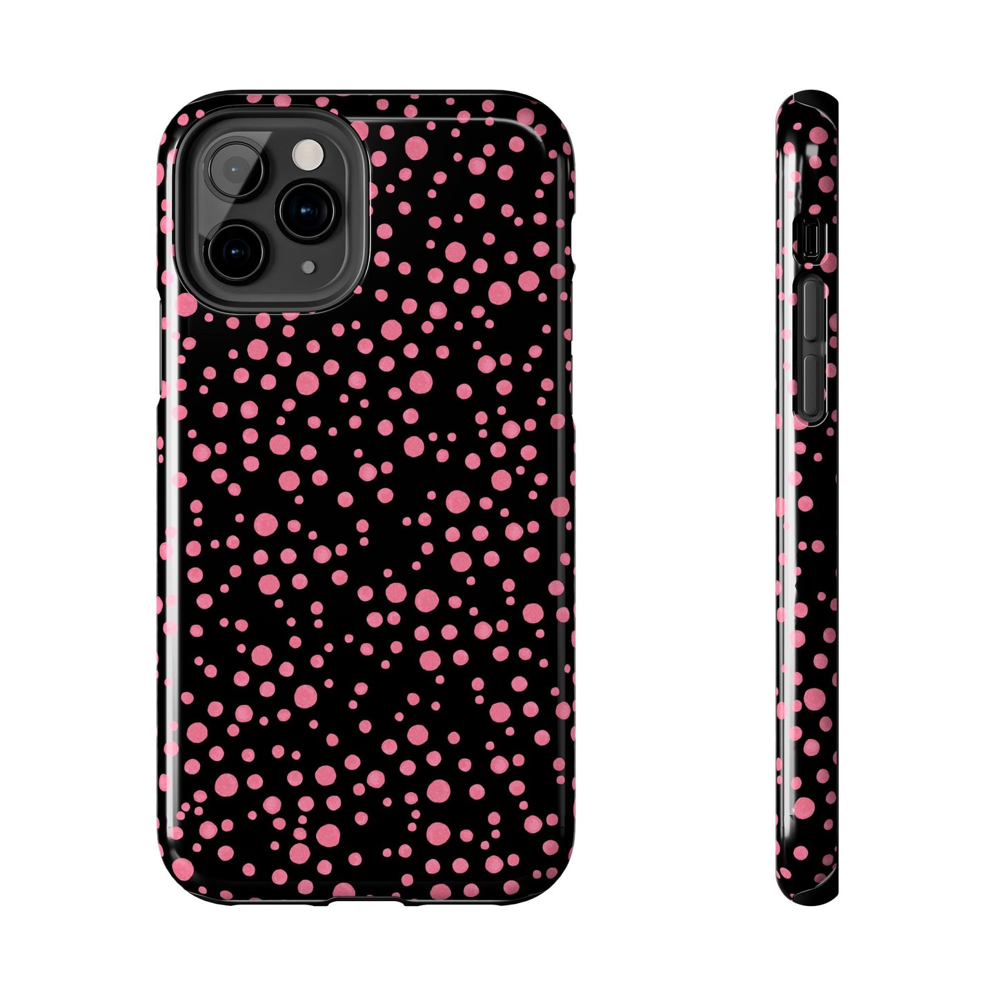 Balloon Dots Black / Pink Phone Case