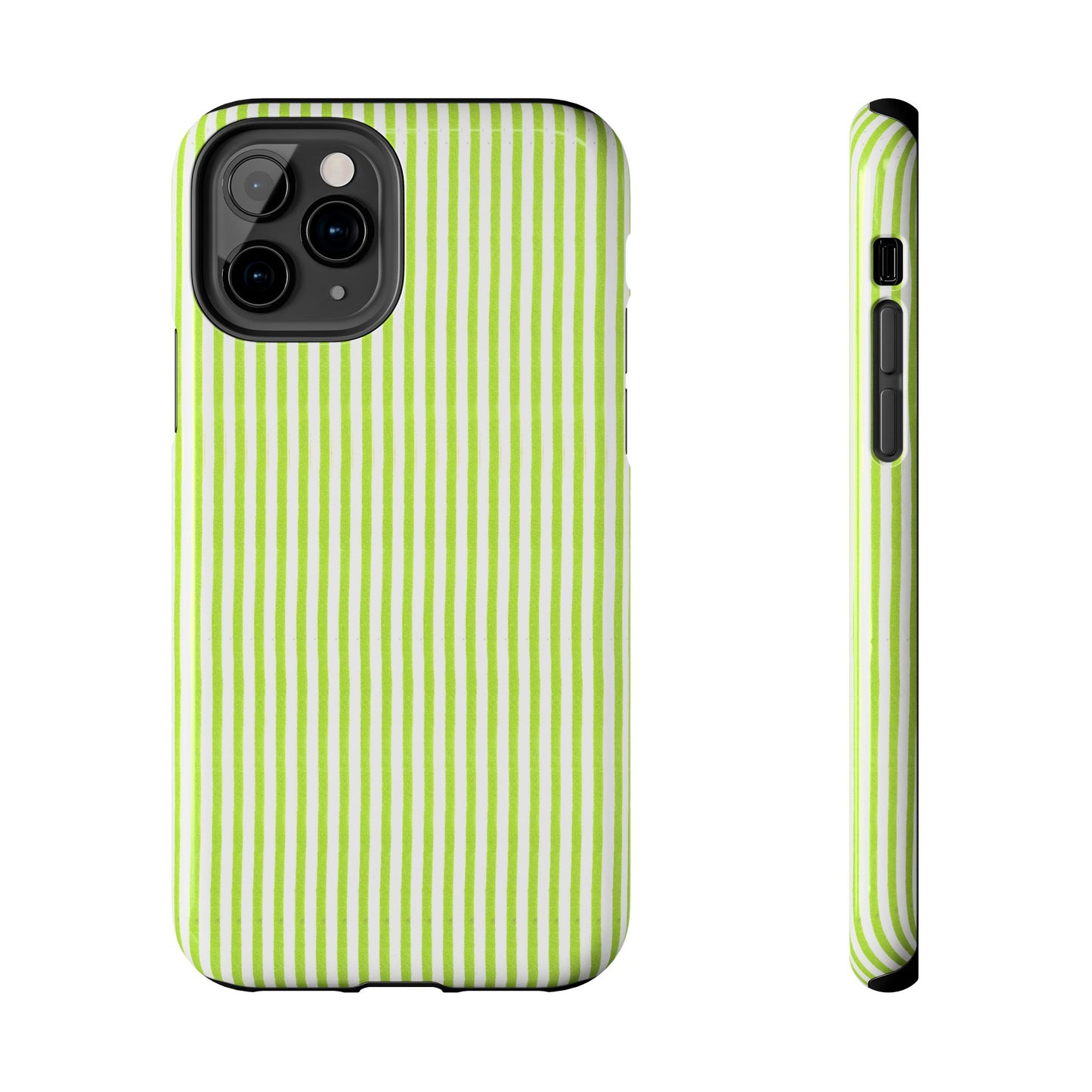 Golf Stripe Lime Phone Case