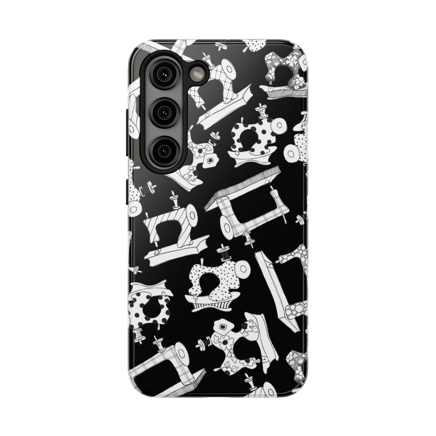 Sew Essential Black Phone Case