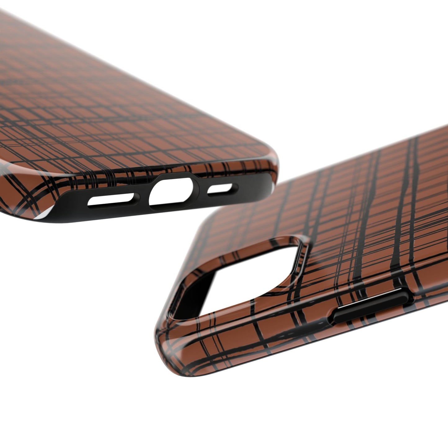 Doggie Fence Rust Phone Case