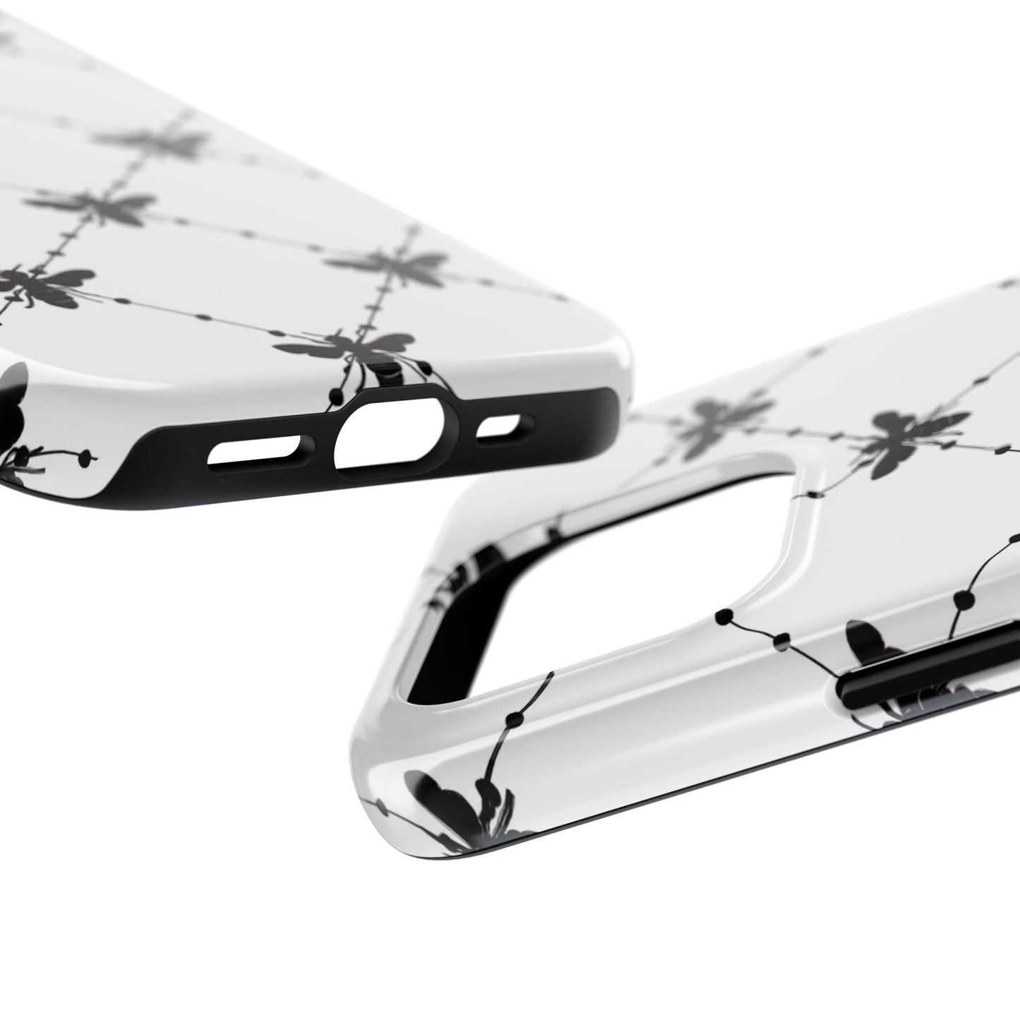 Beaded Bees White Phone Case