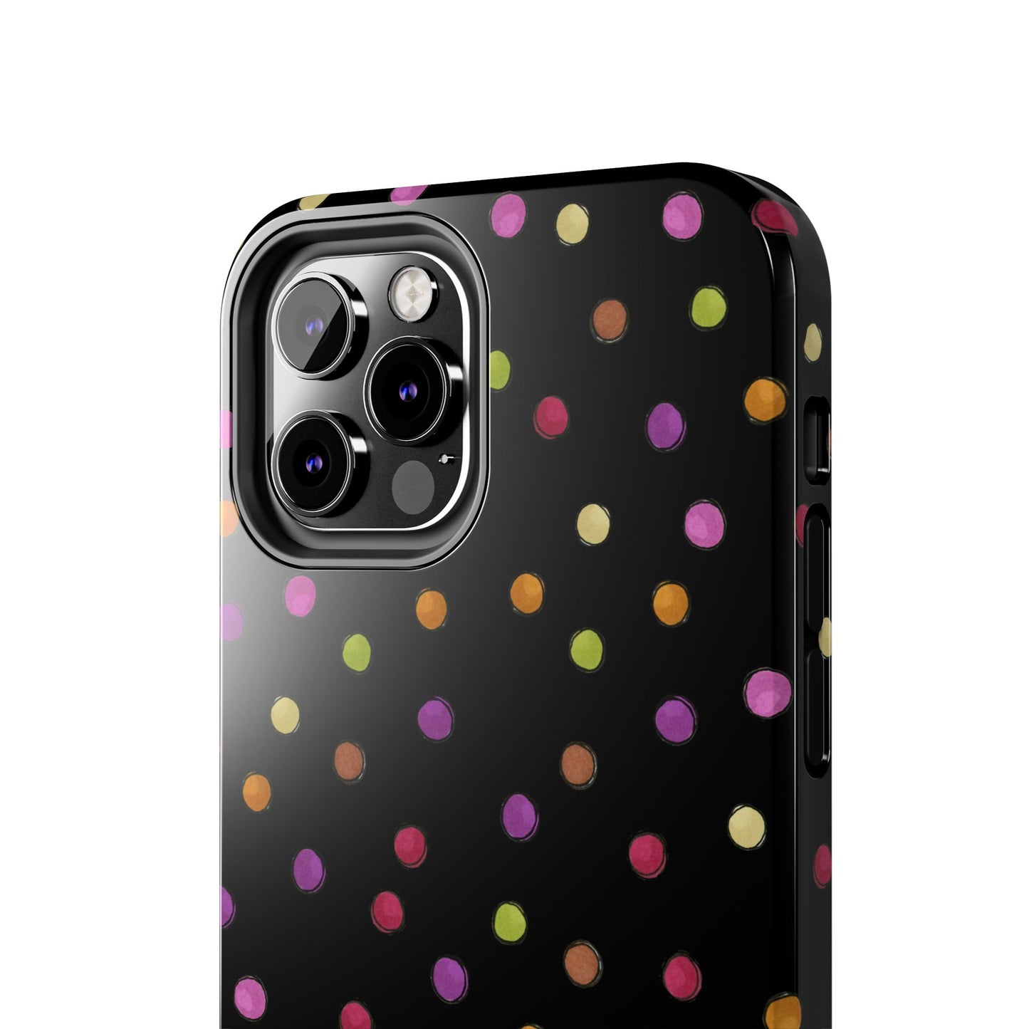 Tea Dot Black Phone Case