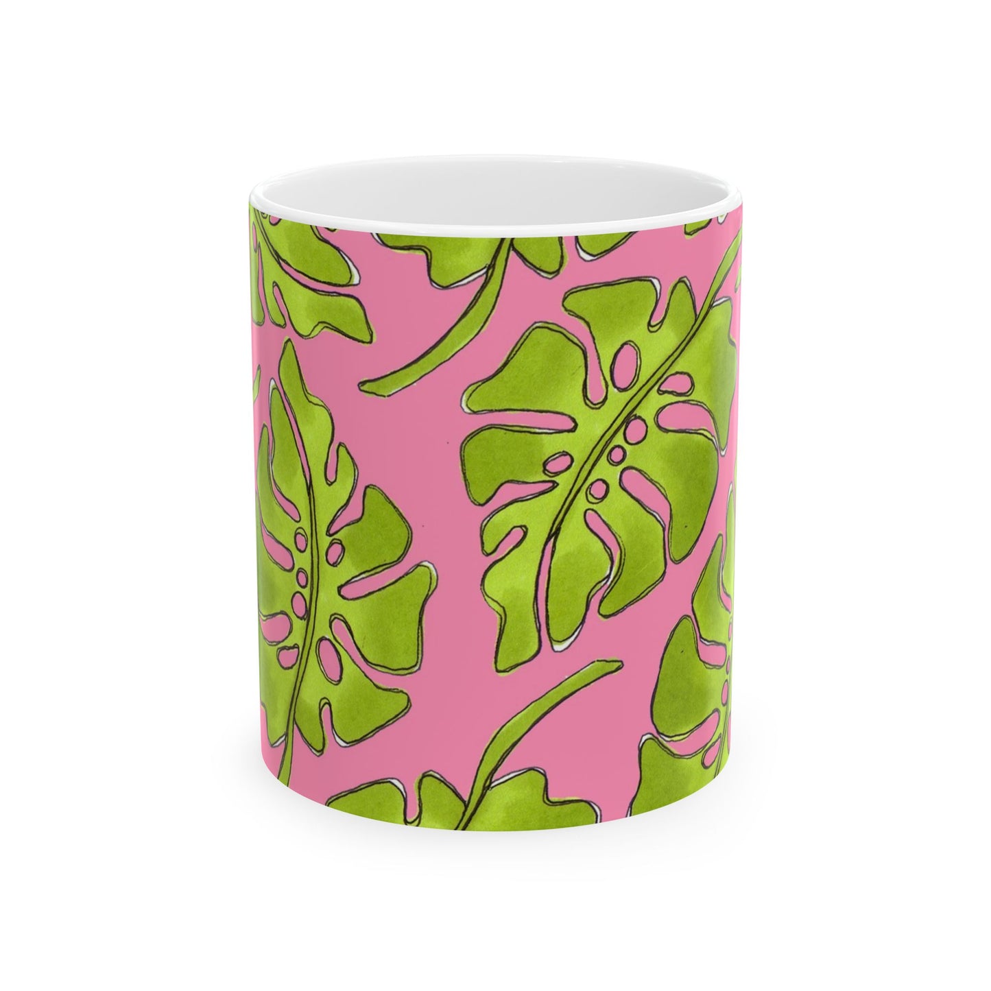 Big Leaf Pink Cup