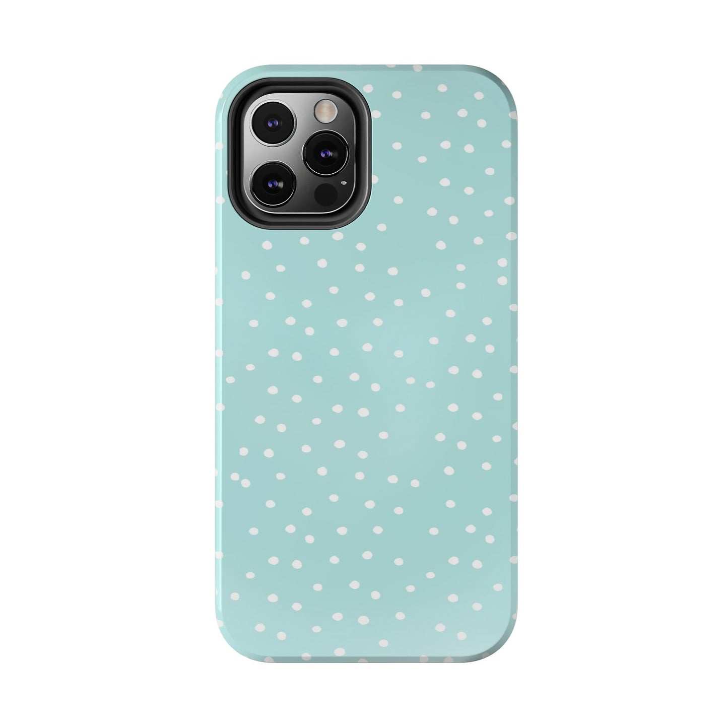 Petite Dots Seafoam / White Phone Case