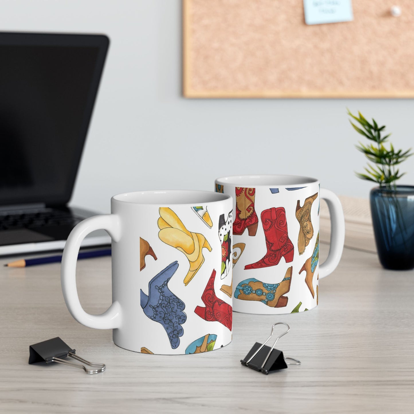 Bootery White Cup