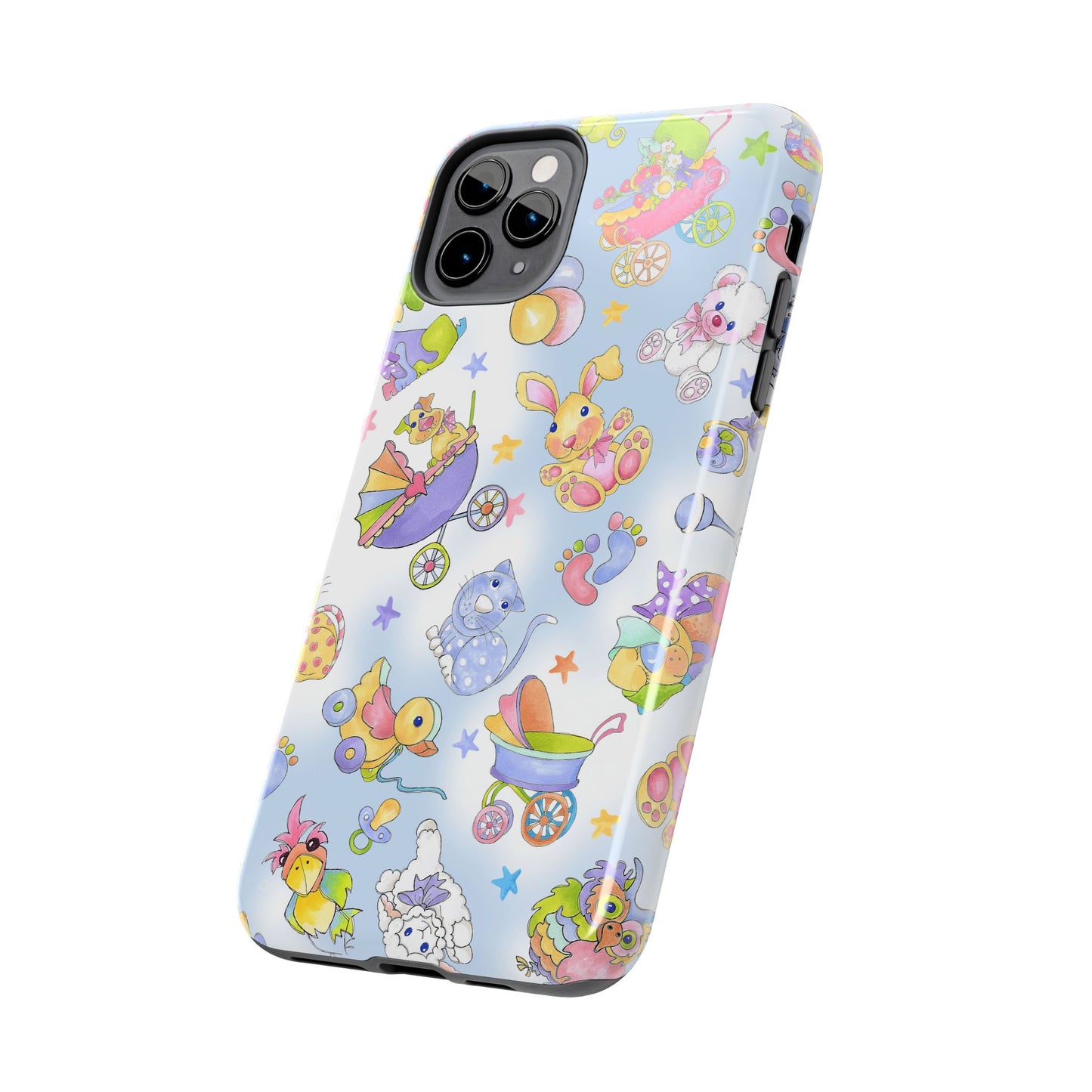 Busy Baby Blue Sky Phone Case