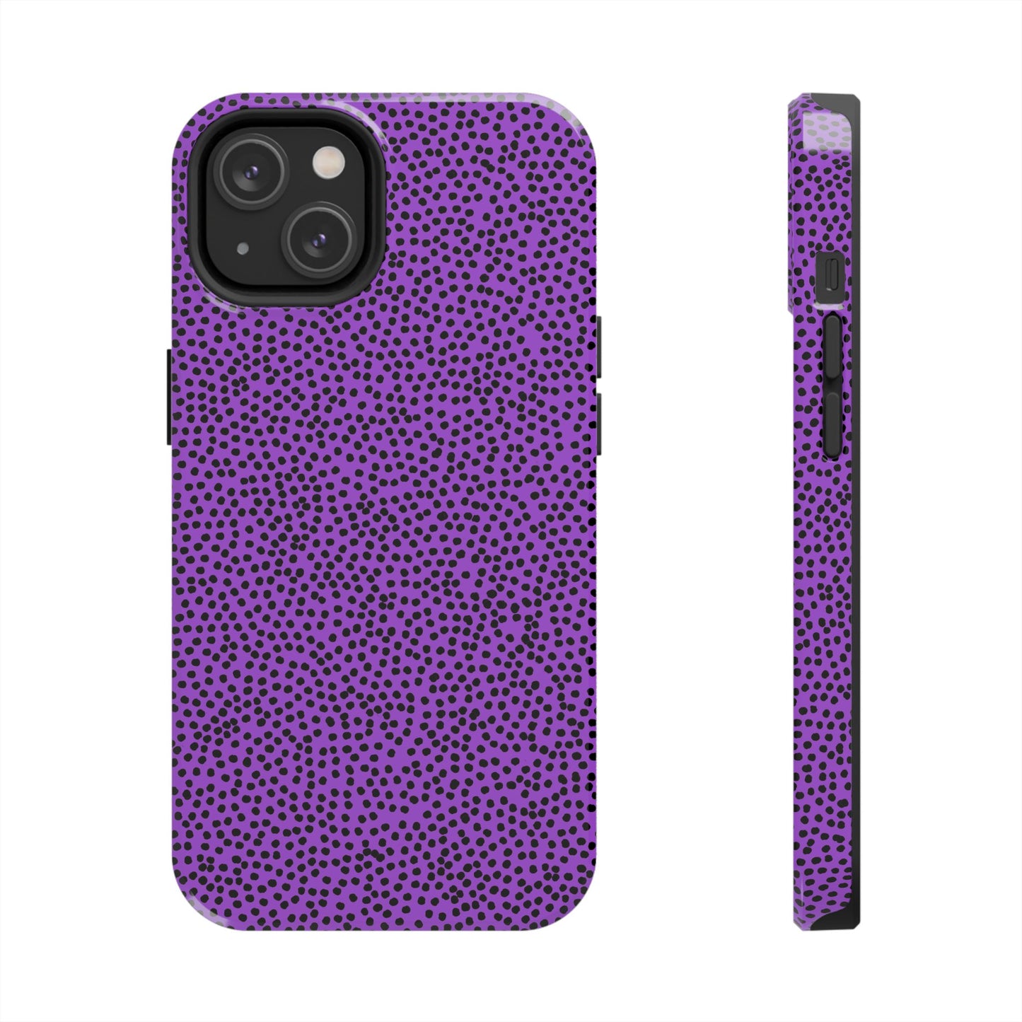 Gypsy Dots Purple / Black Phone Case
