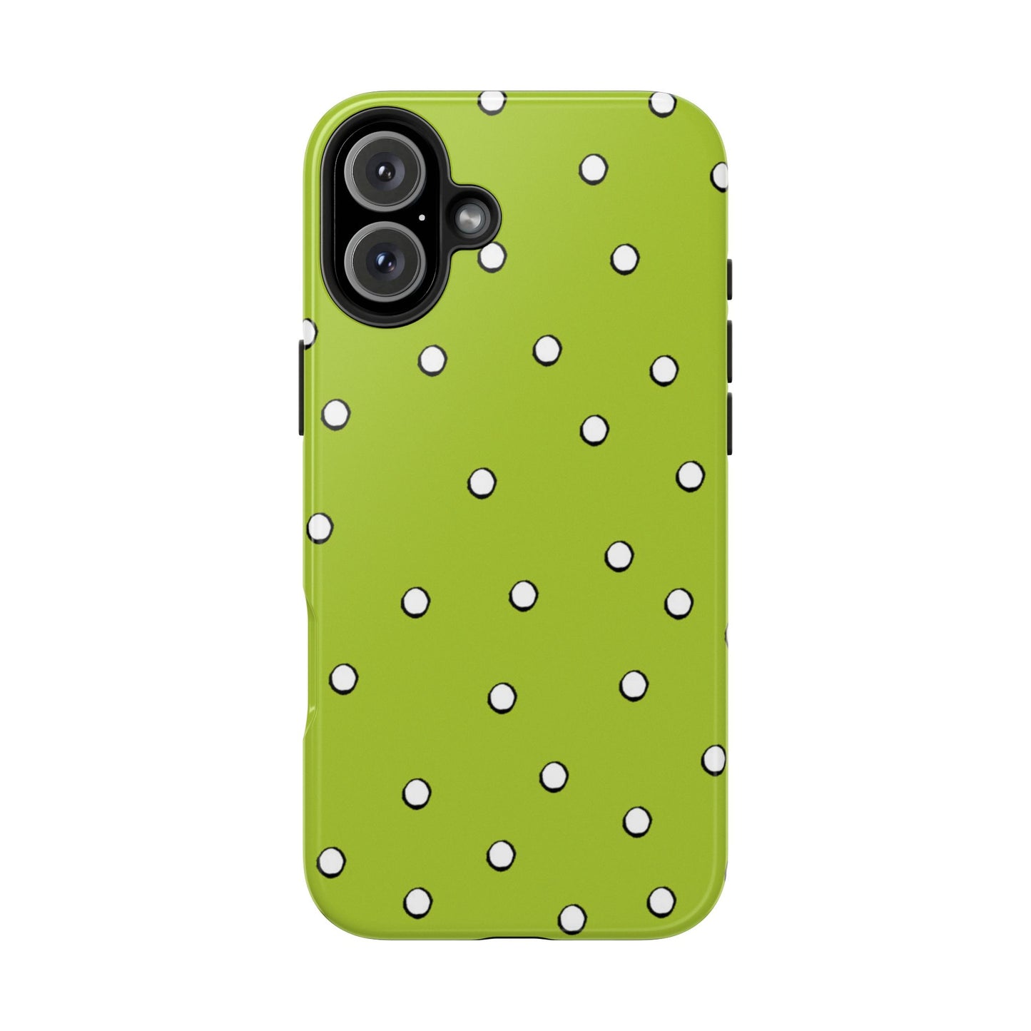 Lime Dots Phone Case