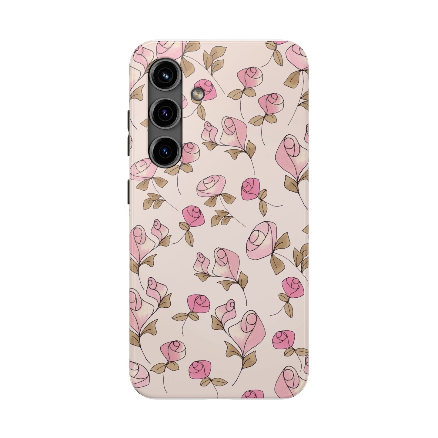 Simply Roses Vanilla Phone Case
