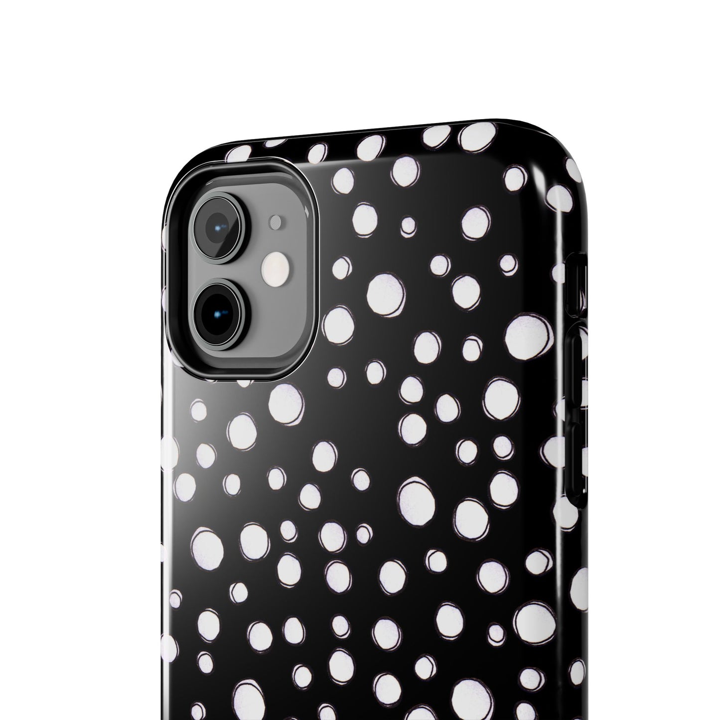 Pot Dots Black Phone Case