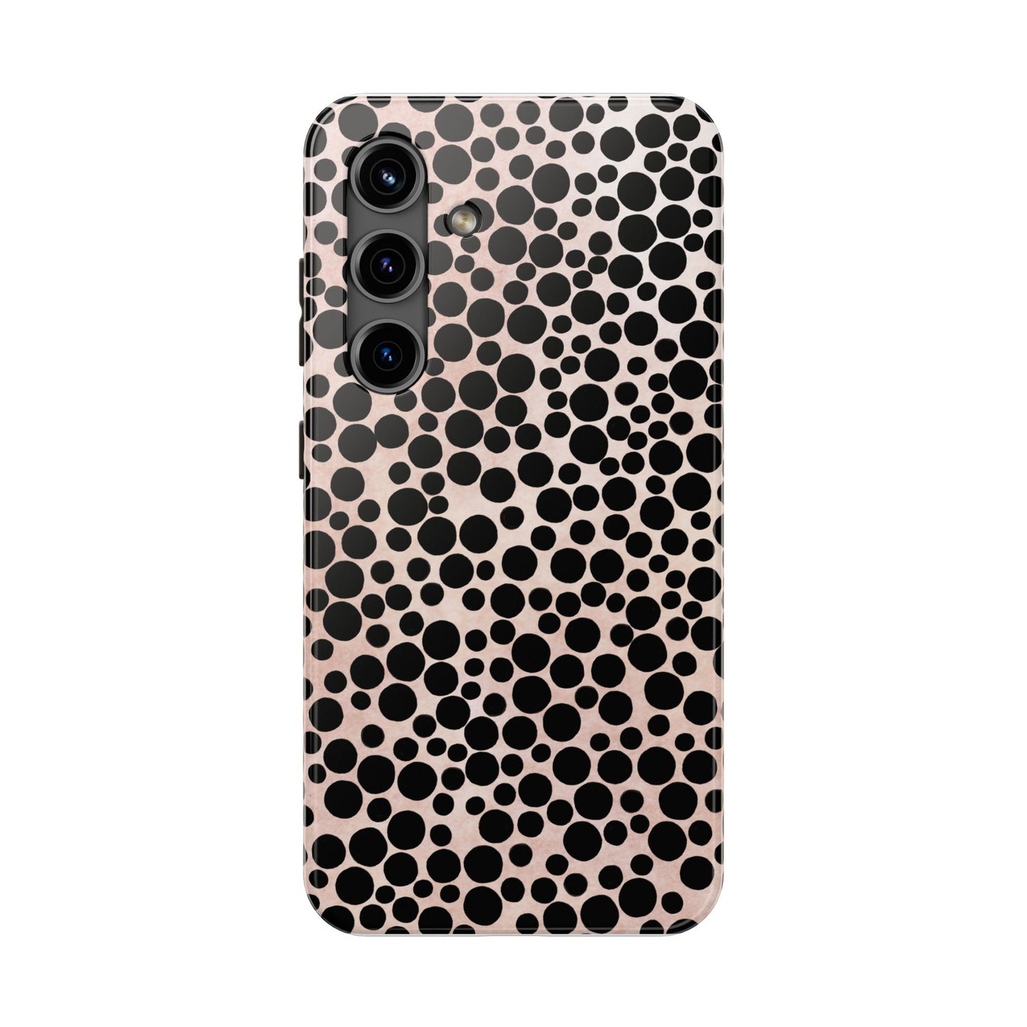 Felt Dots Pink Phone Case